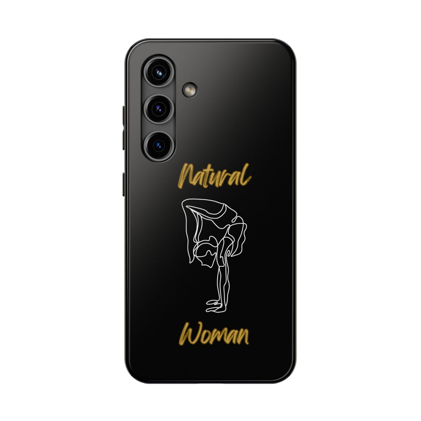 Natural Woman Flexible (WL)Tough Phone Cases BLACK
