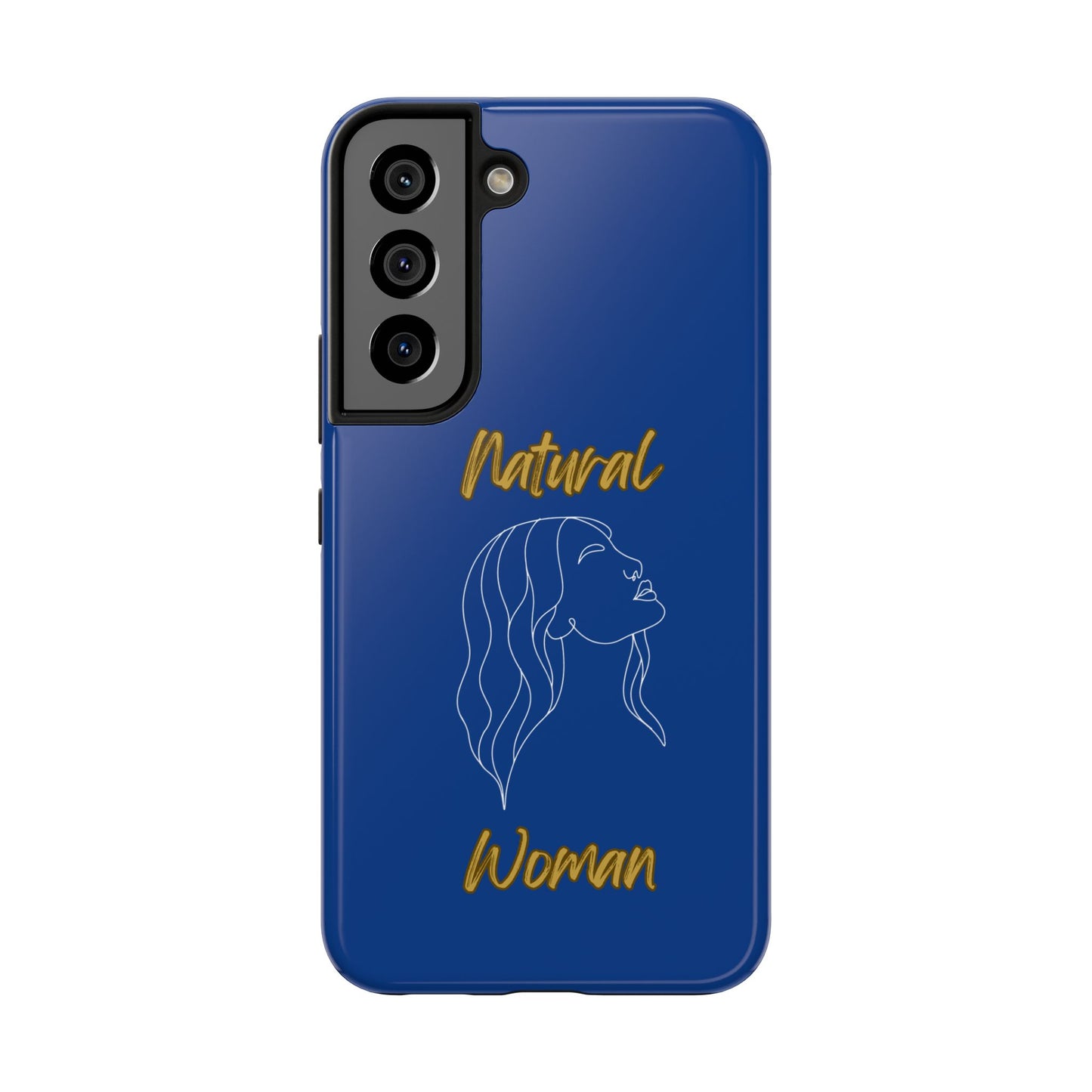 Natural Woman Breeze On Face (WL)Tough Phone Cases DARK BLUE
