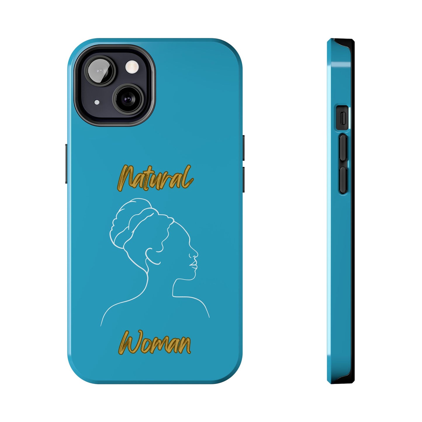 Natural Woman Mixed (WL)Tough Phone Cases TURQUOISE