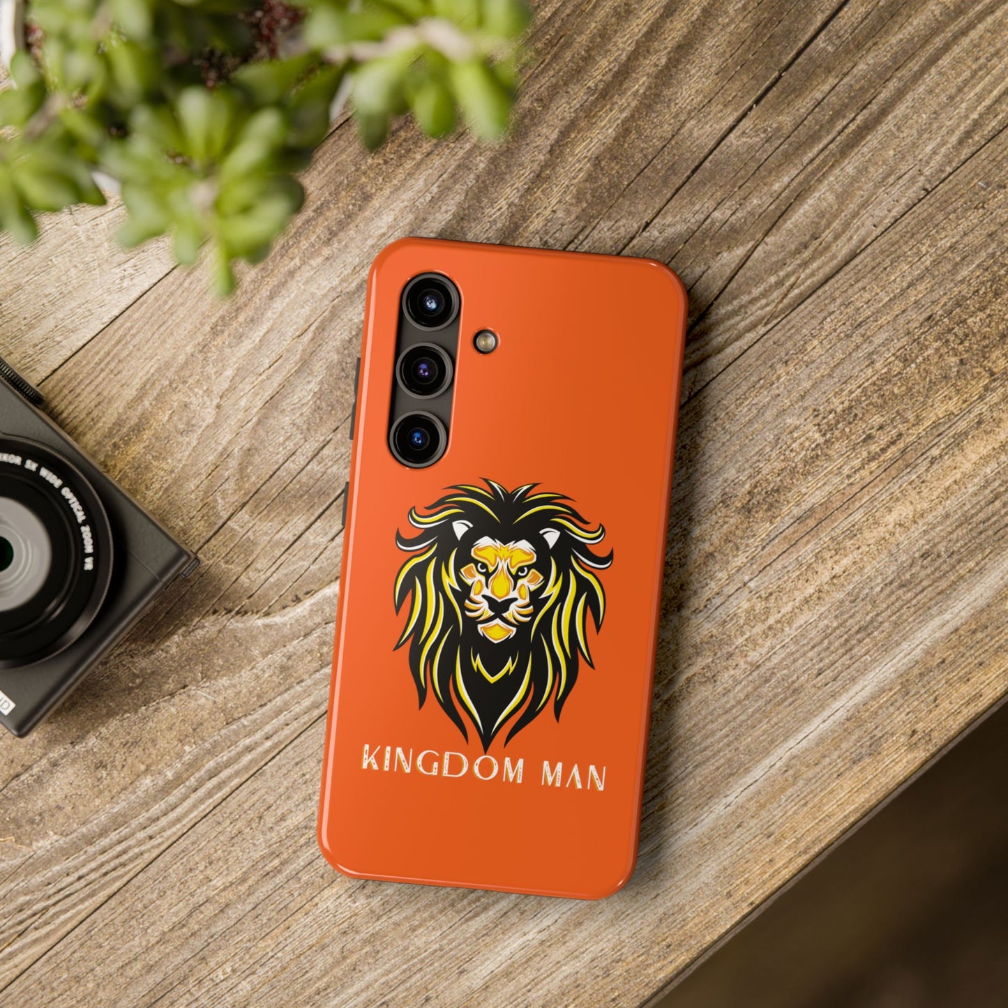 Kingdom Man (White-Gold Label) Tough Phone Case ORANGE