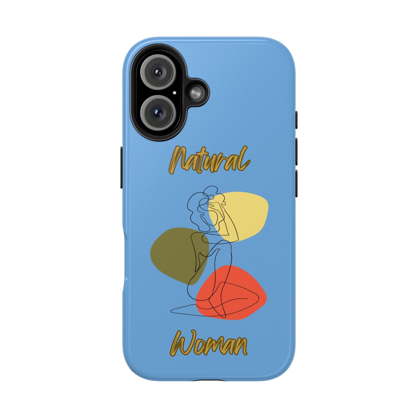 Natural Woman Colorful Pose (BL)Tough Phone Cases LIGHT BLUE