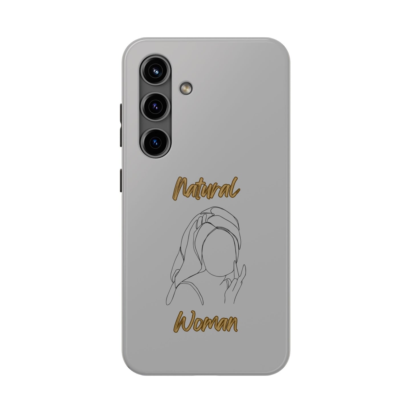 Natural Woman Towel Wrapped (BL)Tough Phone Cases LIGHT GREY