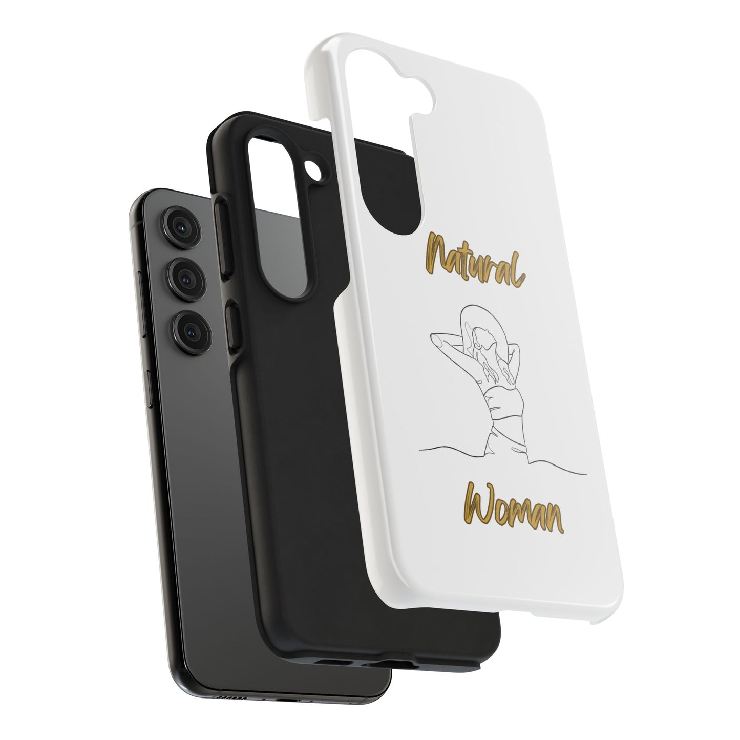 Natural Woman Sun Fun (BL)Tough Phone Cases WHITE