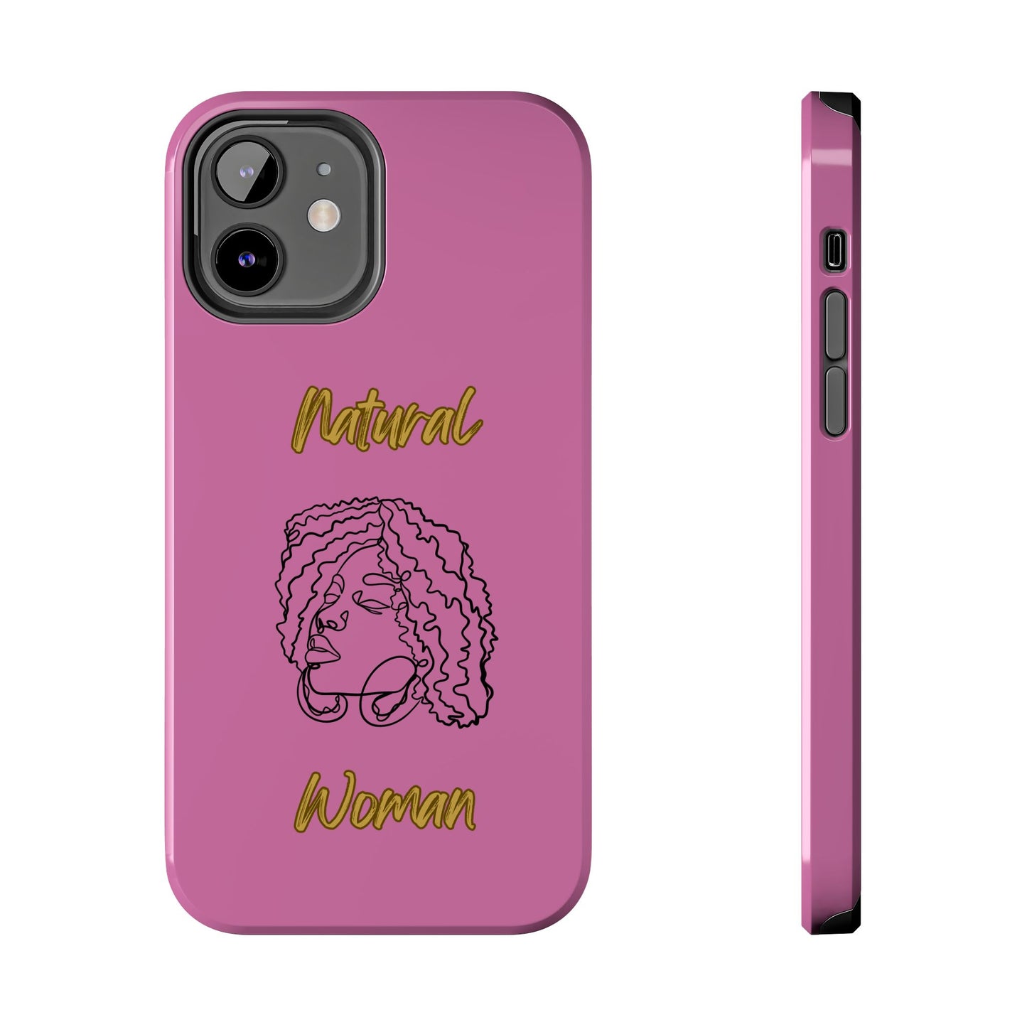 Natural Woman Naturally Me (BL)Tough Phone Cases LIGHT PINK