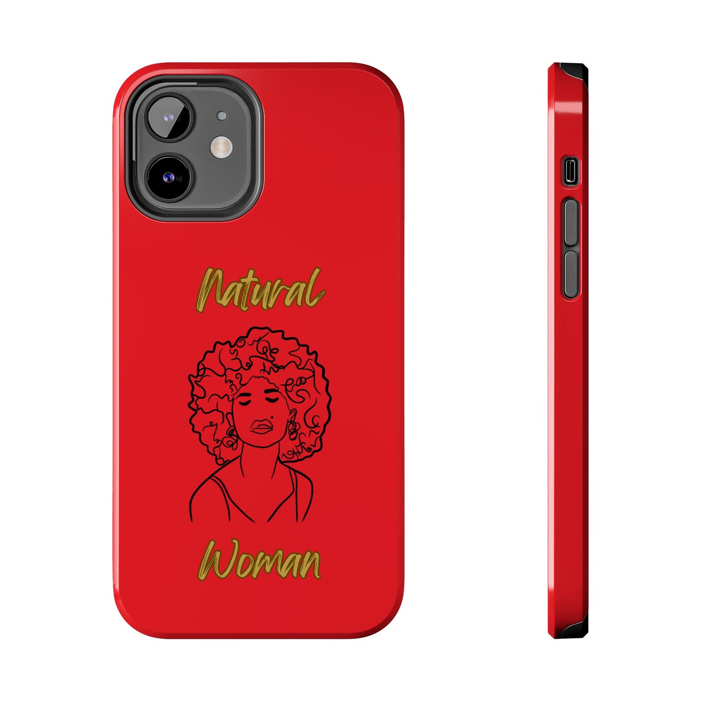 Natural Woman All About Me (BL)Tough Phone Cases RED