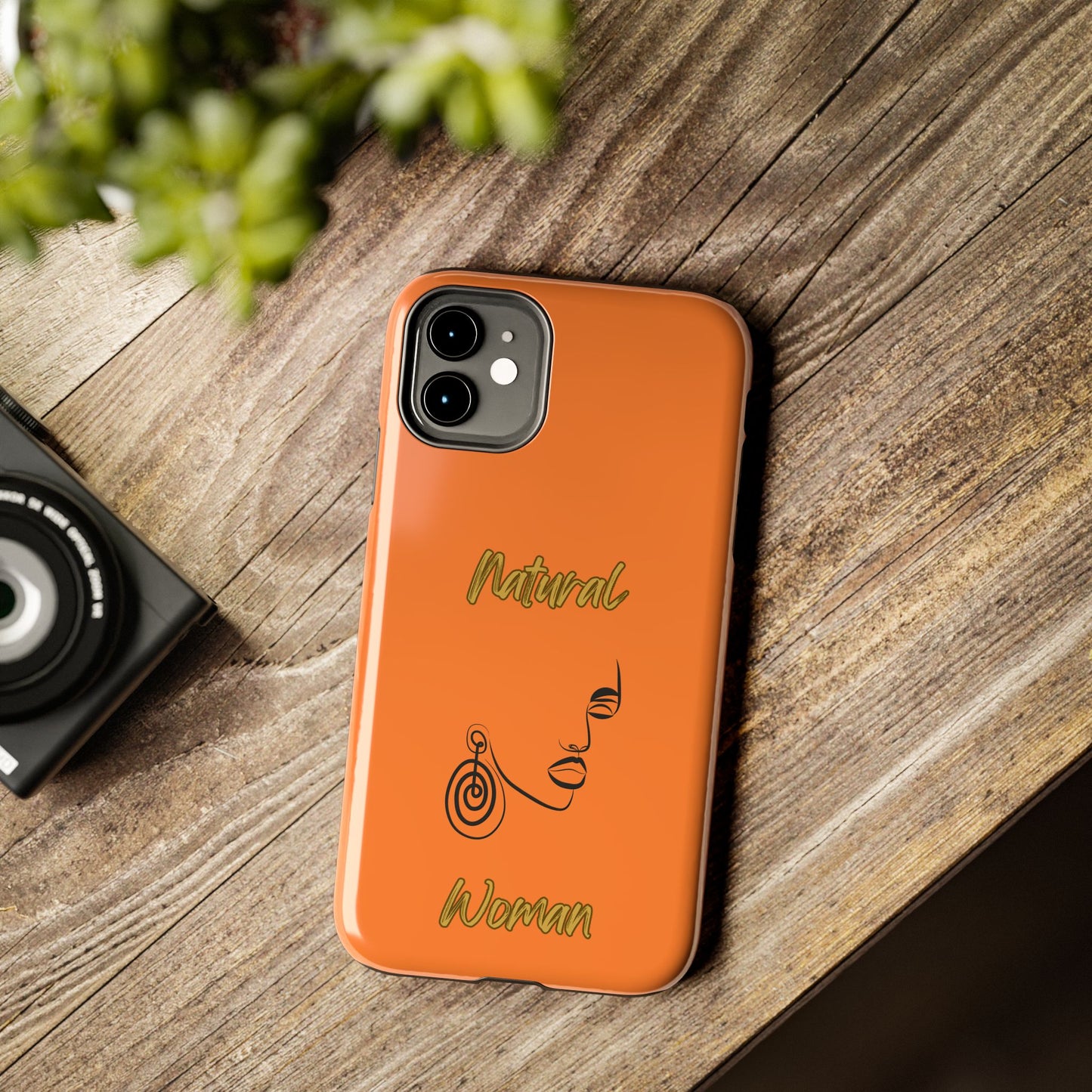 Natural Woman Music In My Soul (BL)Tough Phone Cases CRUSTA