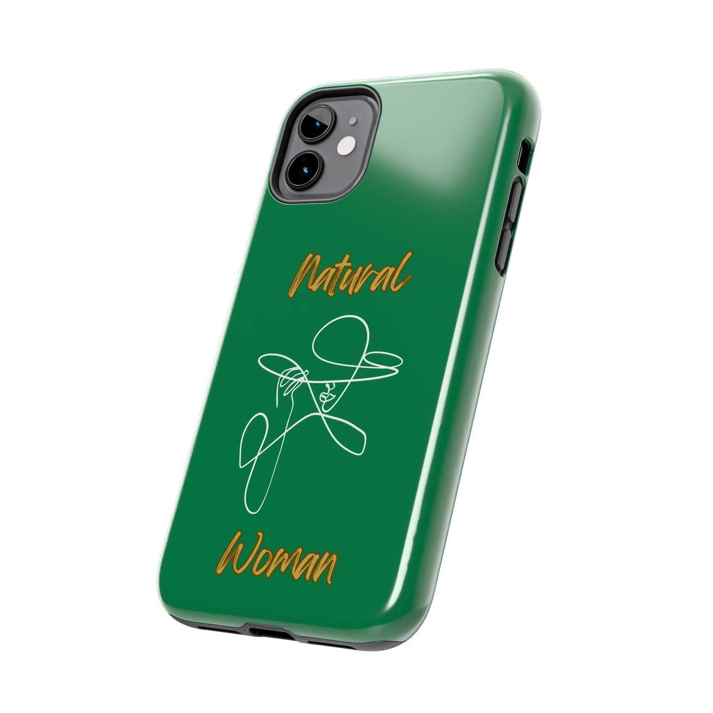 Natural Woman An Original (WL)Tough Phone Cases DARK GREEN