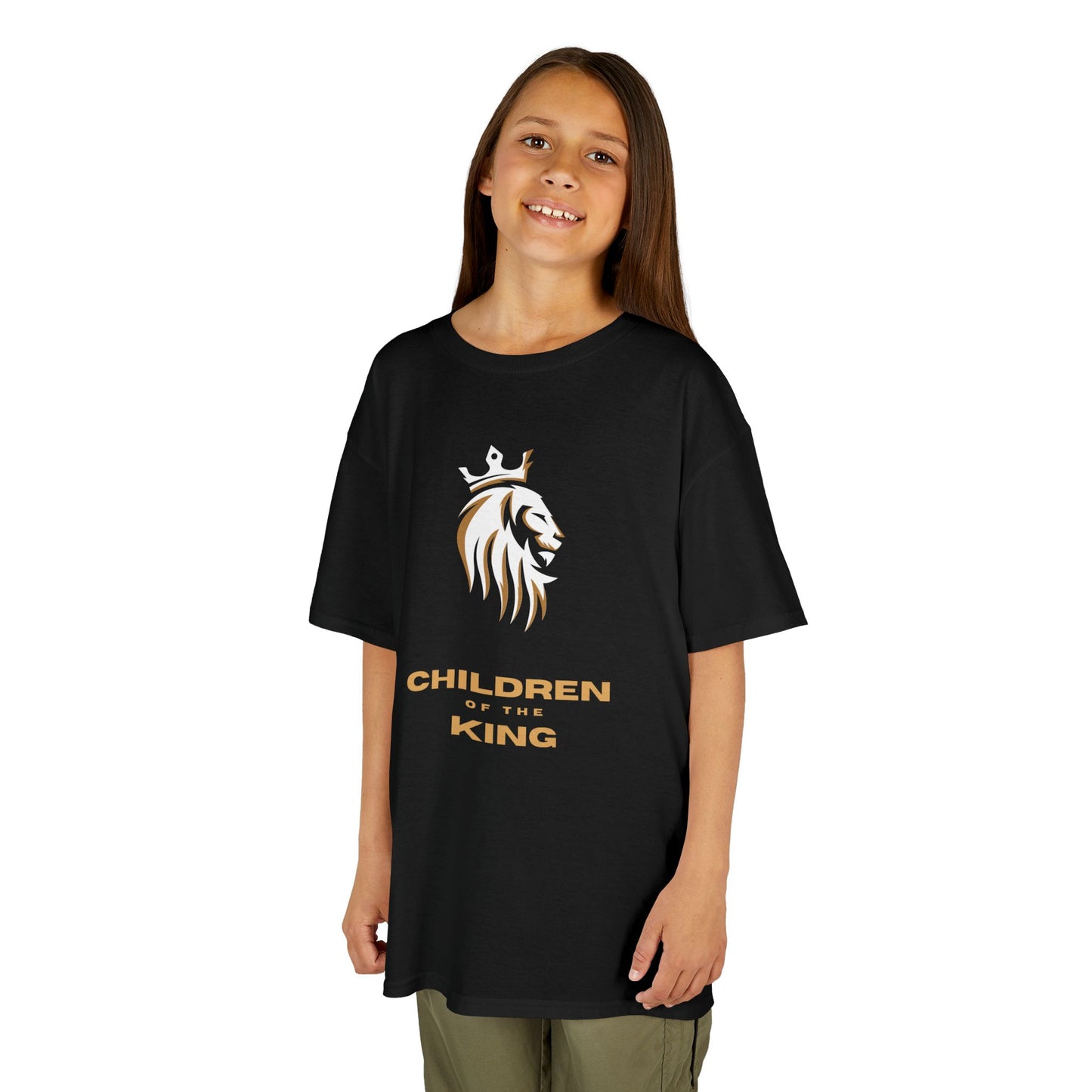 Children of the King Inspirational Kids Cotton T-Shirt (WL)