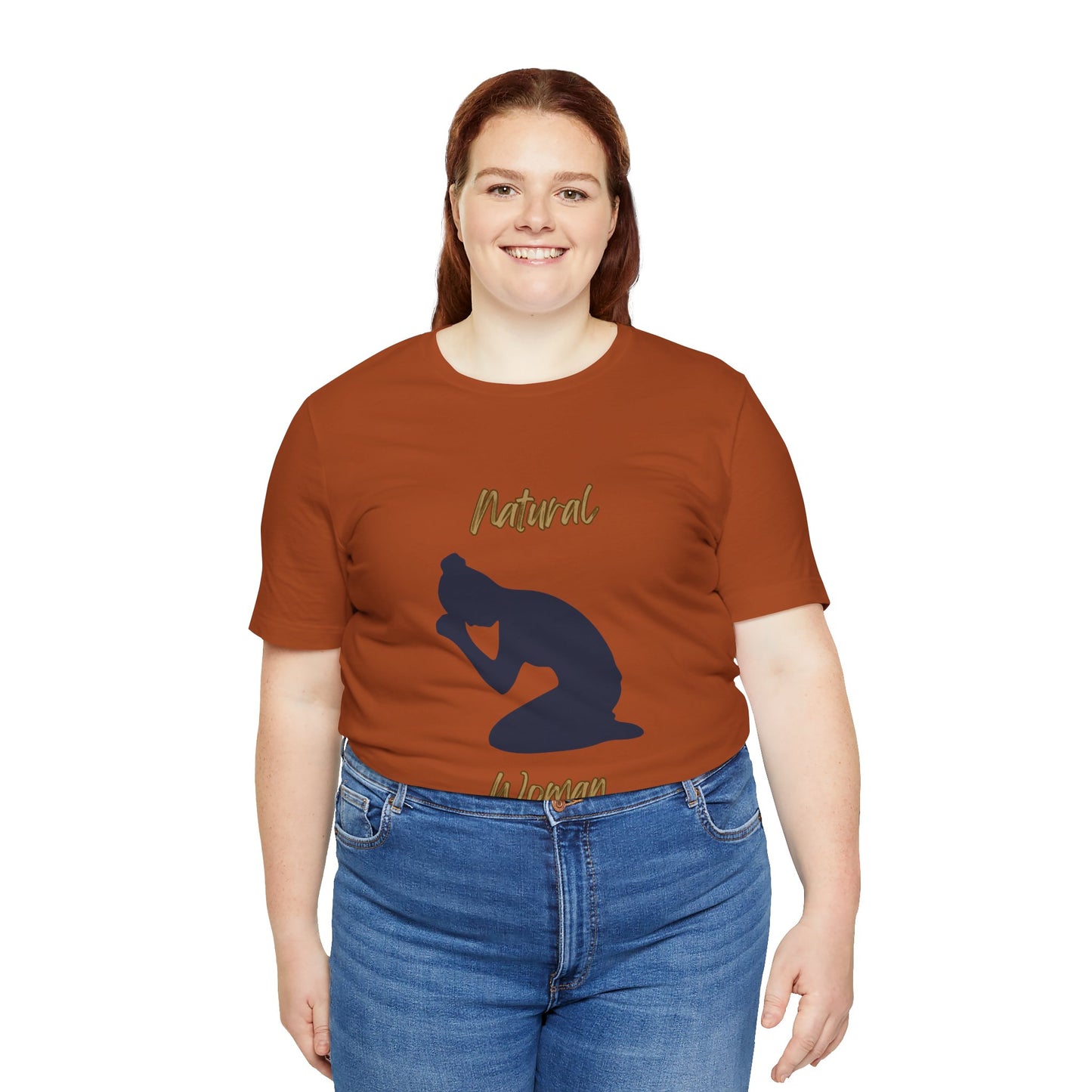 Natural Woman Pray (BL) Short Sleeve T-Shirt