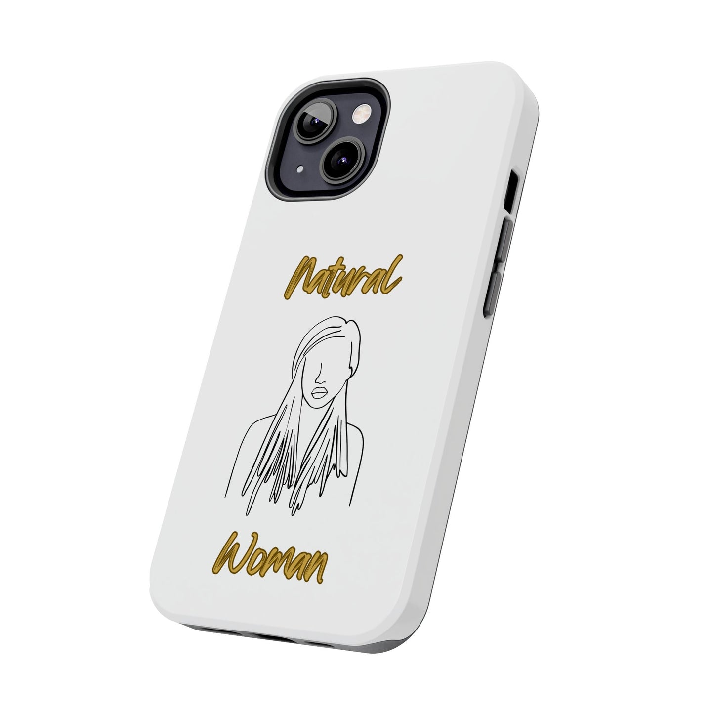 Natural Woman Content (BL)Tough Phone Cases WHITE