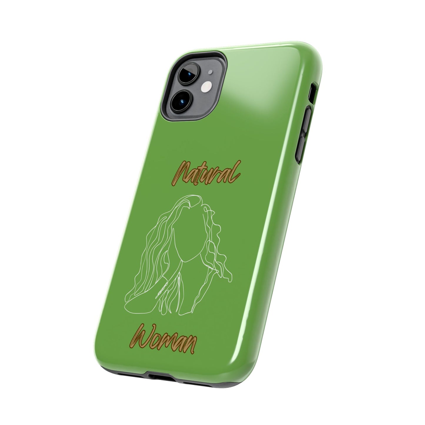 Natural Woman Relaxed (WL) Tough Phone Cases GREEN