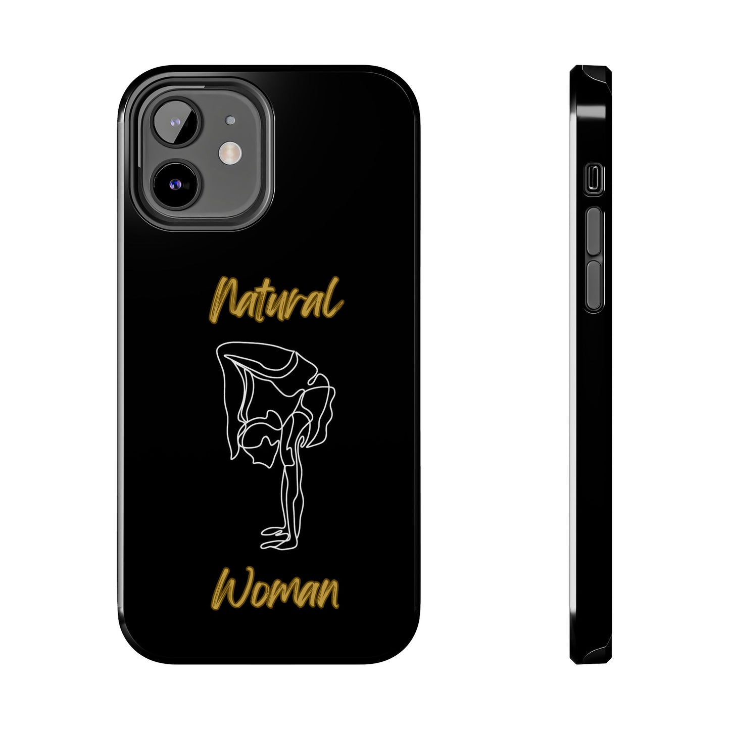 Natural Woman Flexible (WL)Tough Phone Cases BLACK