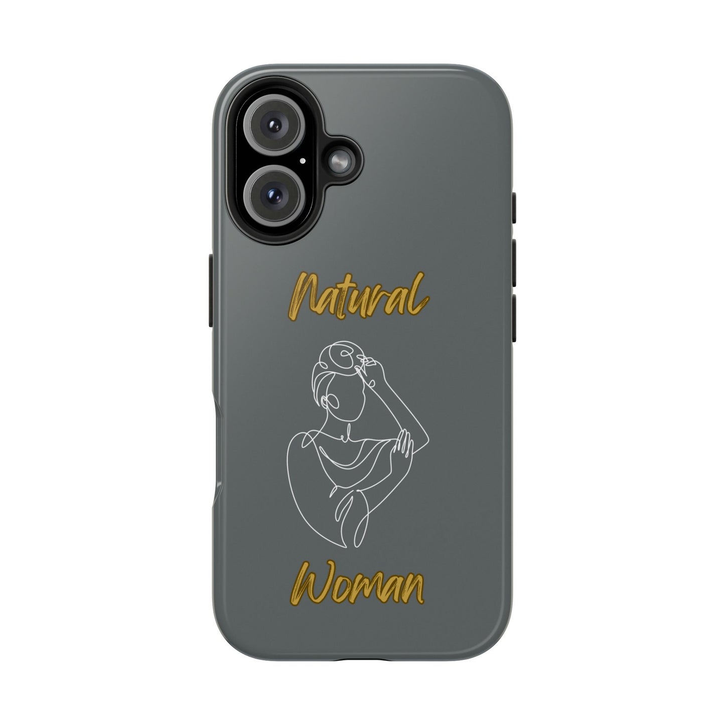 Natural Woman Style (WL)Tough Phone Cases DARK GREY