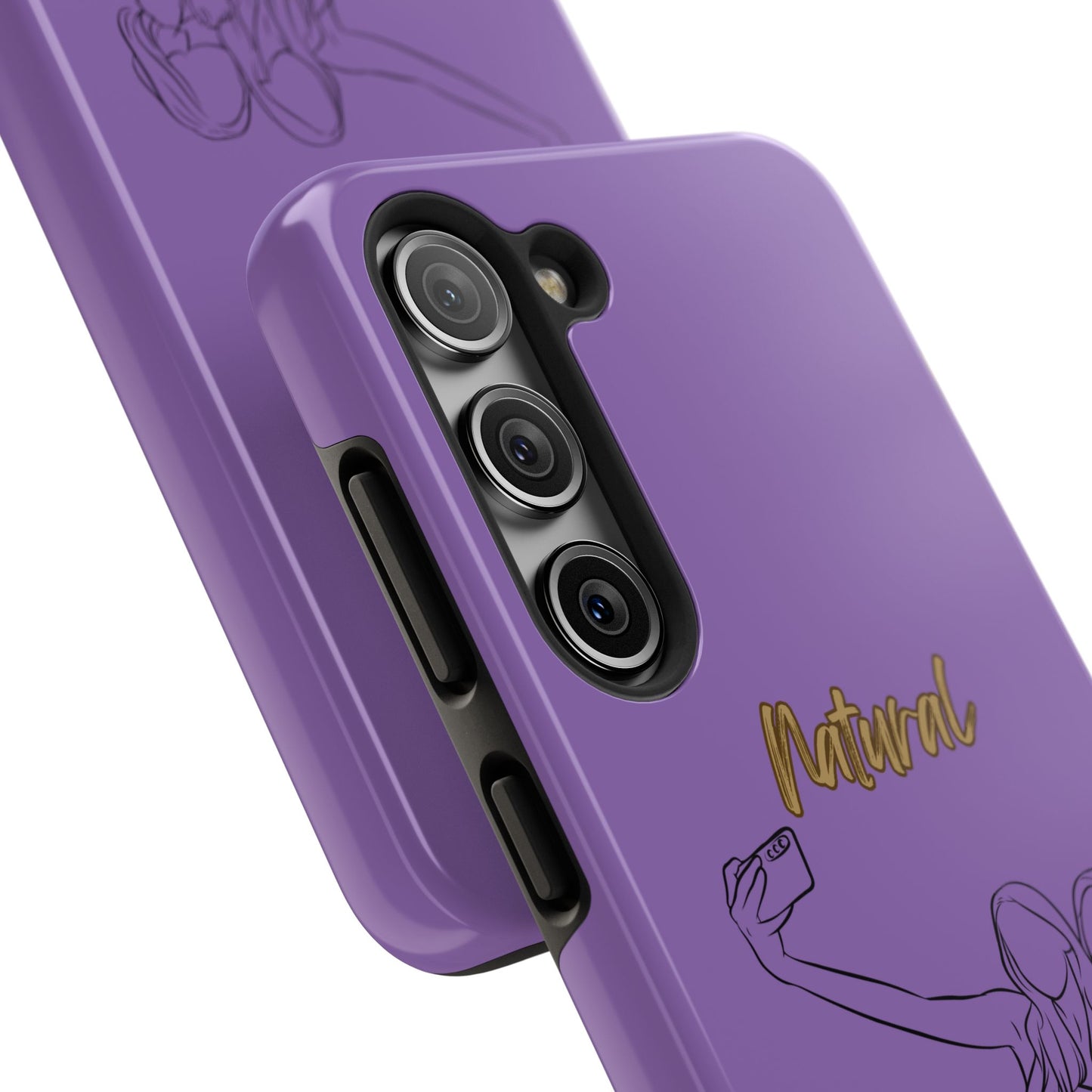 Natural Woman Friends Selfie (BL)Tough Phone Cases LIGHT PURPLE