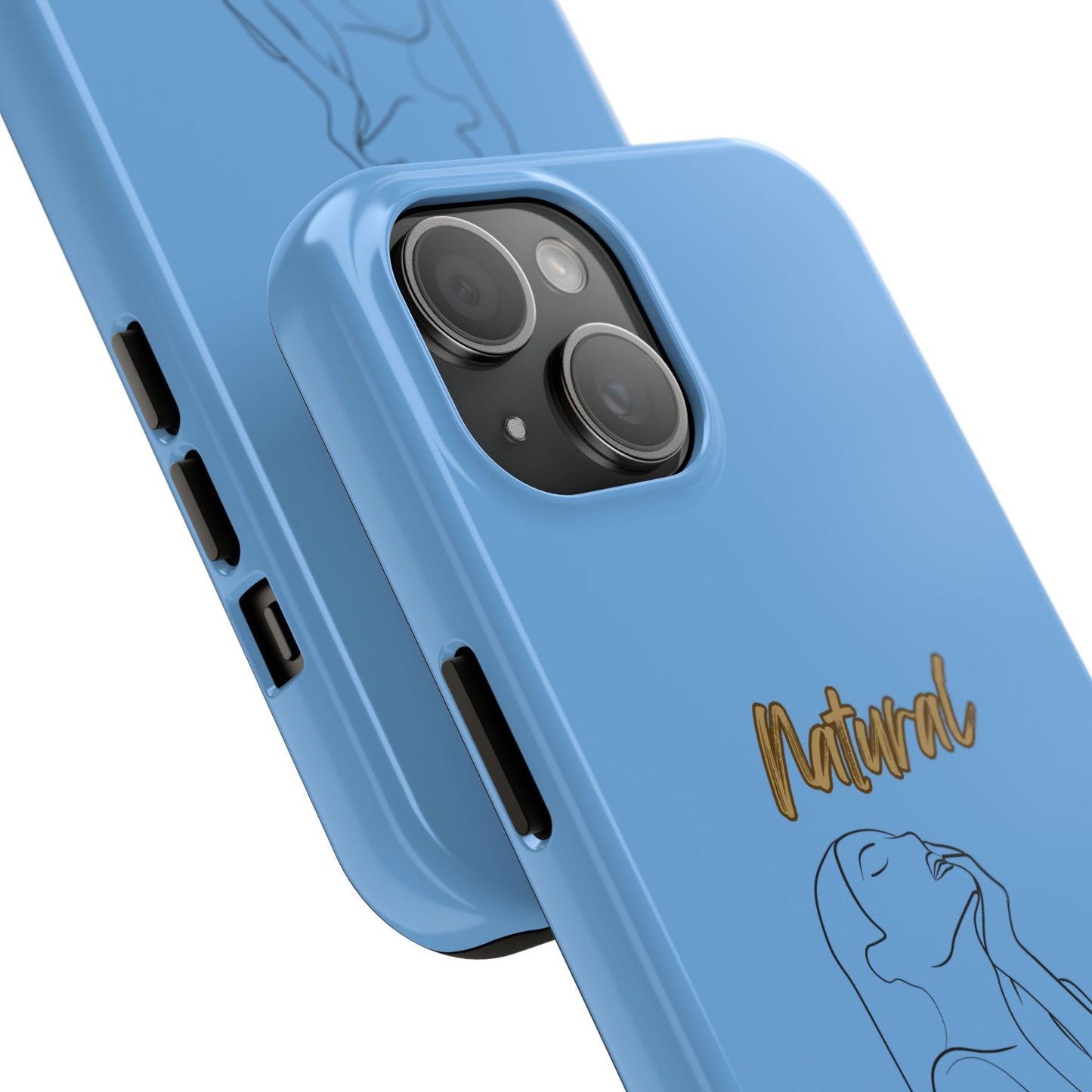 Natural Woman Thank You (BL) Tough Phone Cases LIGHT BLUE