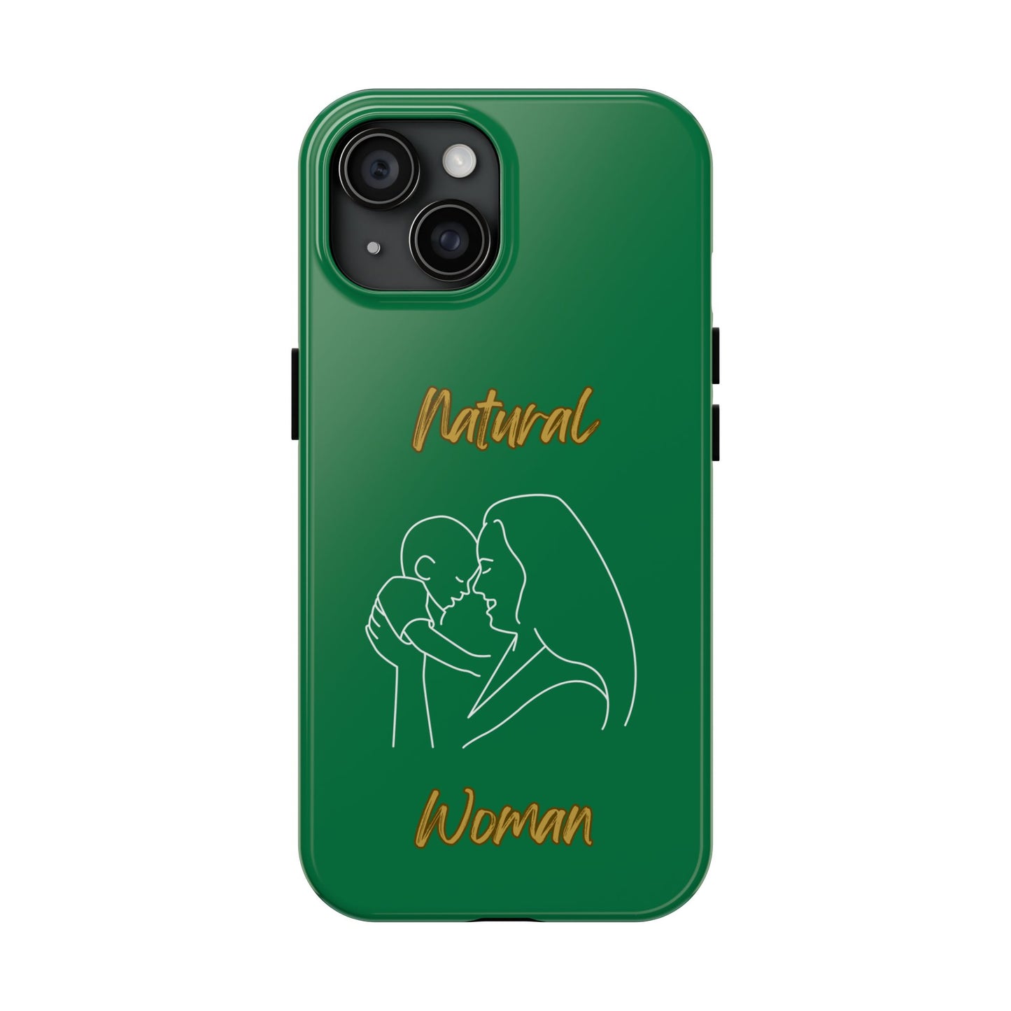 Natural Woman Joy (WL) Tough Phone Cases DARK GREEN