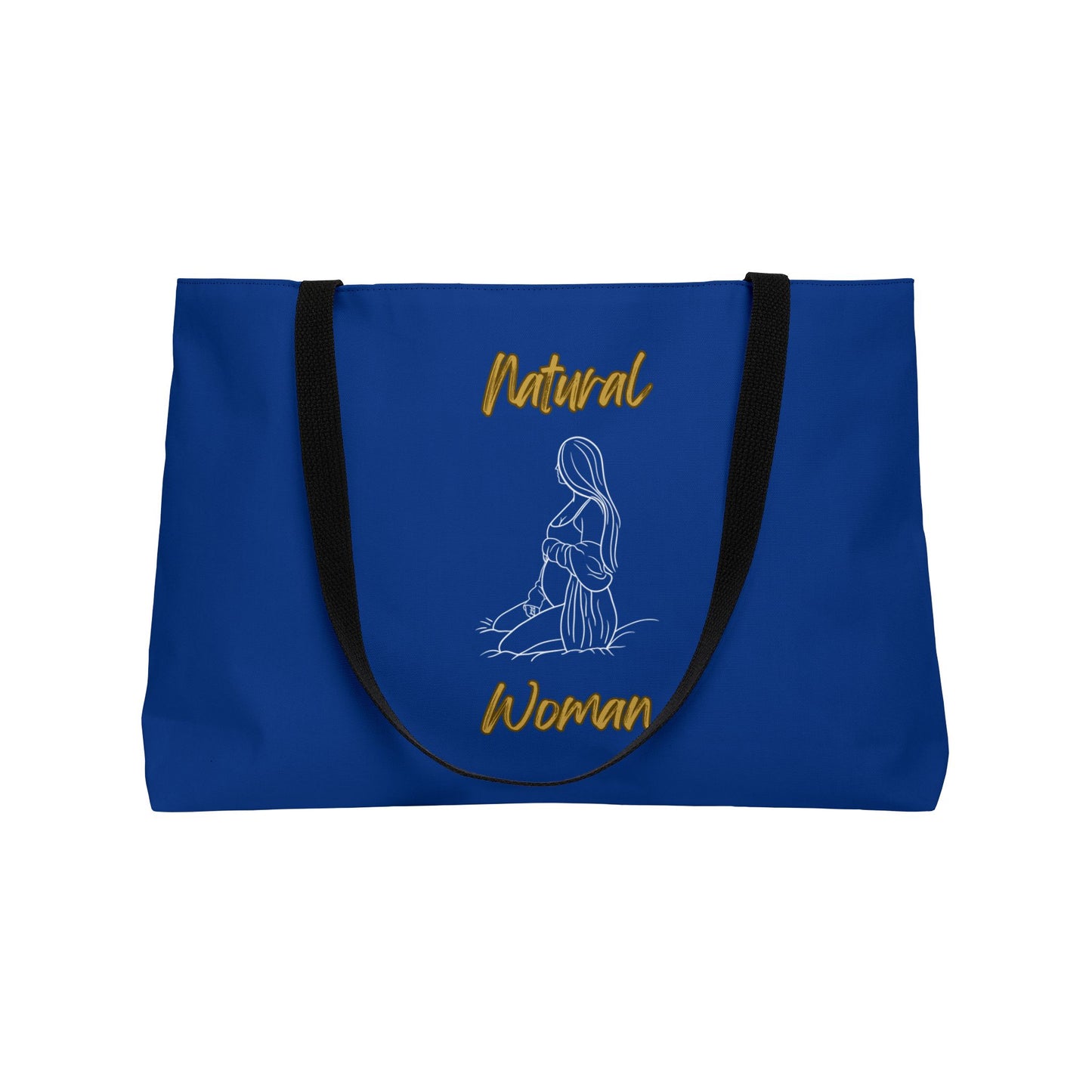 Natural Woman Expecting (WL) Weekender Tote Bag DARK BLUE