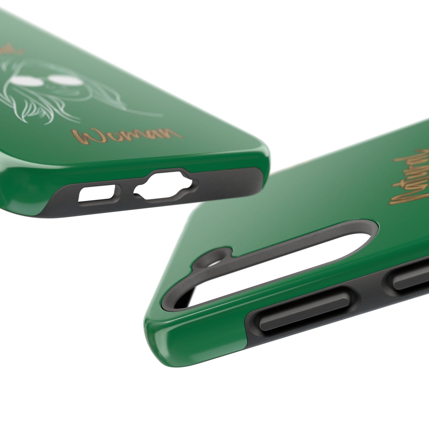 Natural Woman Shades (WL)Tough Phone Cases DARK GREEN