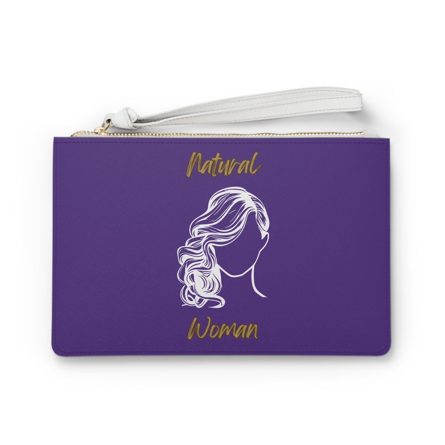 Natural Woman Long Curl (WL) Clutch Bag PURPLE