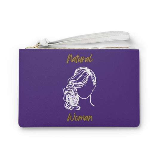 Natural Woman Long Curl (WL) Clutch Bag PURPLE