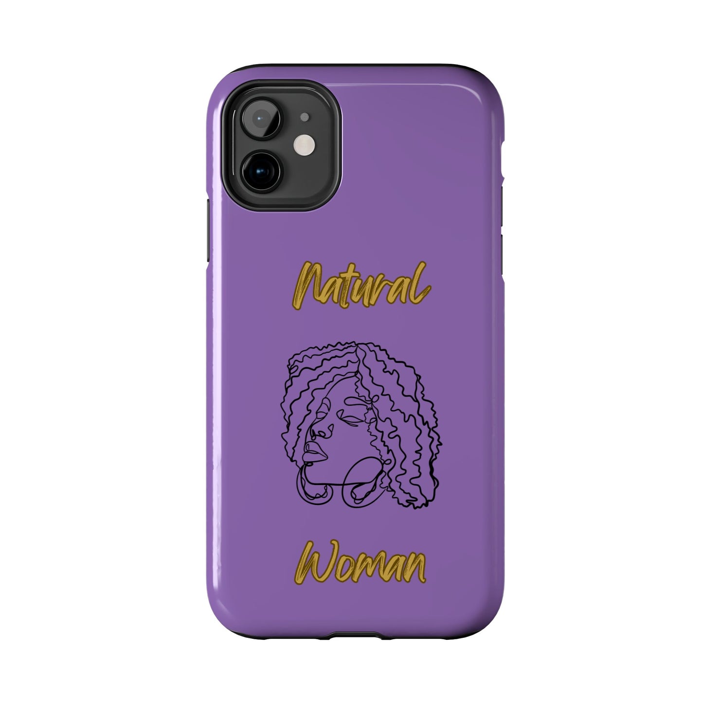 Natural Woman Naturally Me (BL)Tough Phone Cases LIGHT PURPLE
