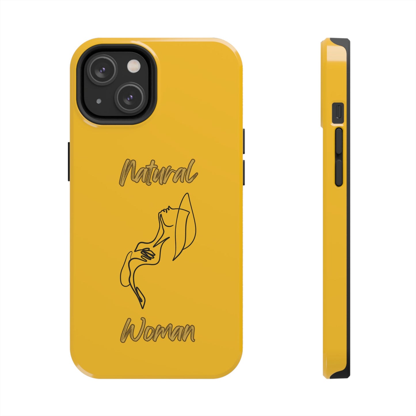Natural Woman Free (BL)Tough Phone Cases YELLOW