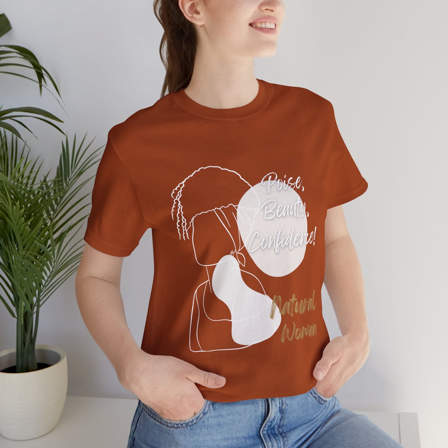 Natural Woman Puff (WL) Short Sleeve T-Shirt