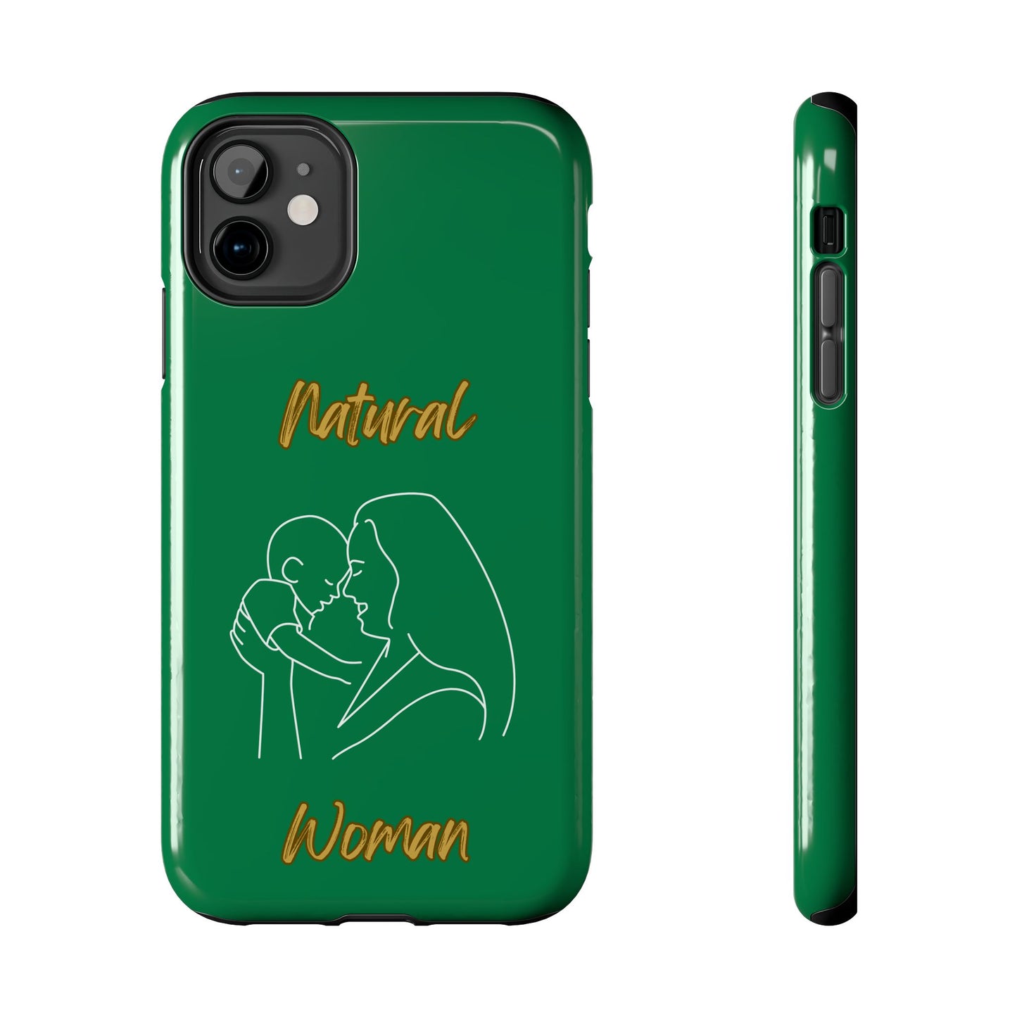Natural Woman Joy (WL) Tough Phone Cases DARK GREEN