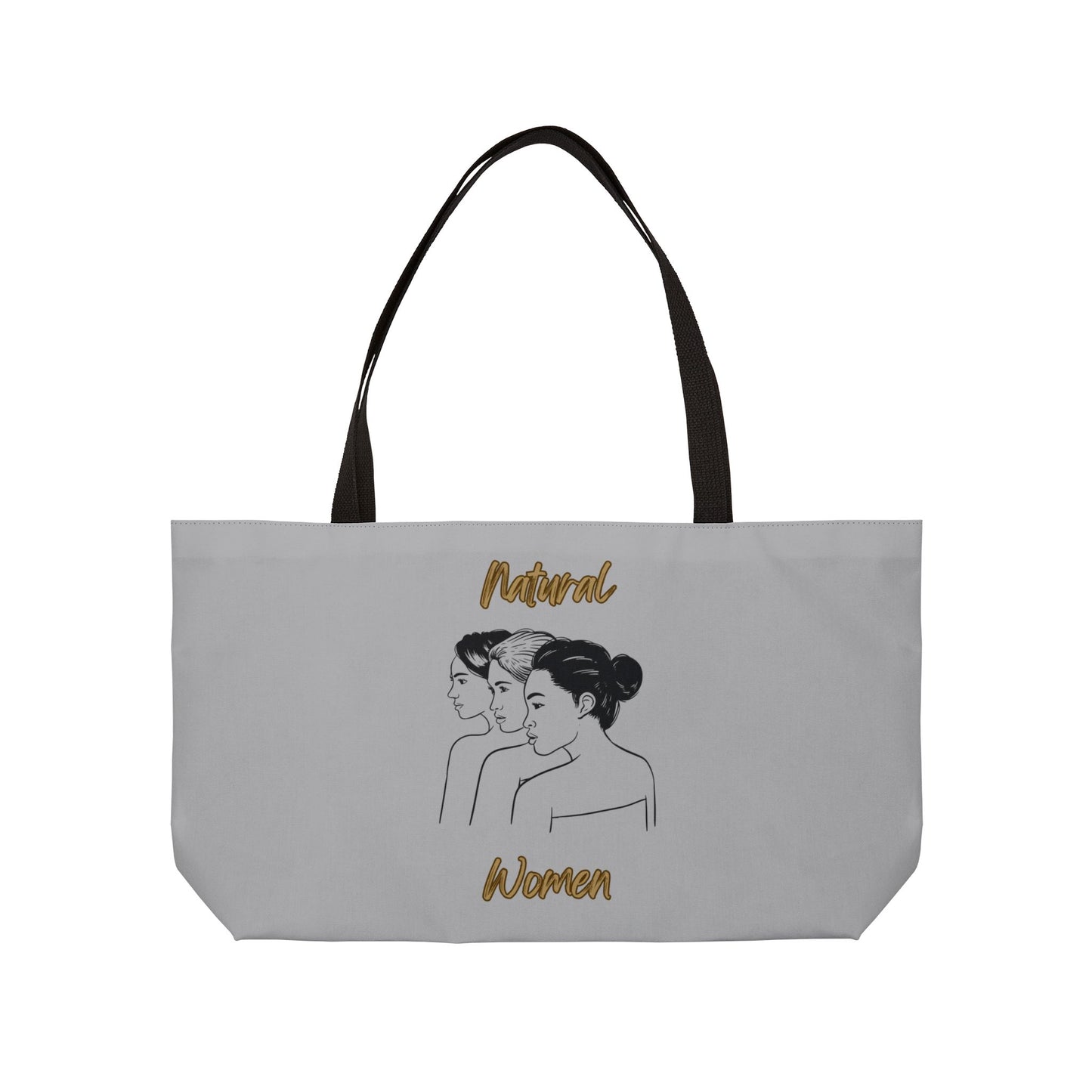 Natural Women United Friends (BL) Weekender Tote Bag LIGHT GREY