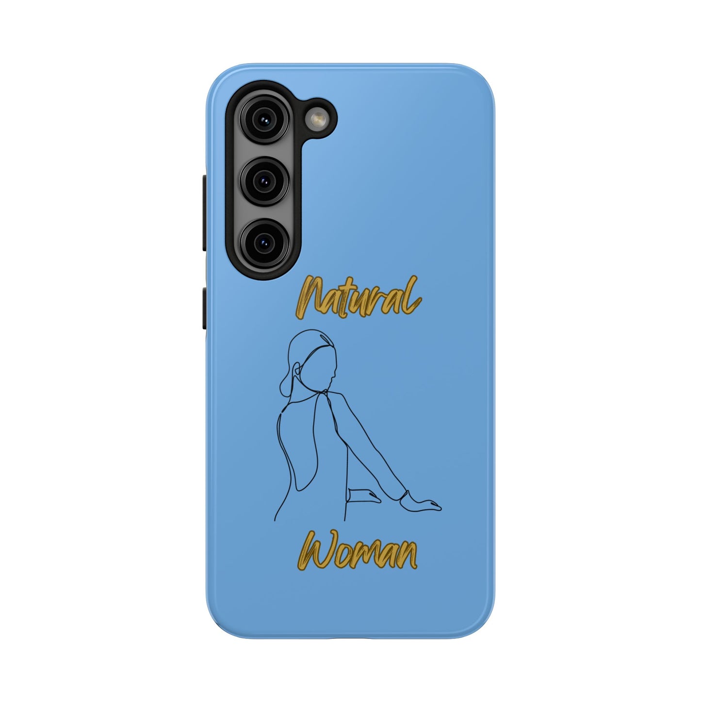 Natural Woman Hands Free (BL)Tough Phone Cases LIGHT BLUE