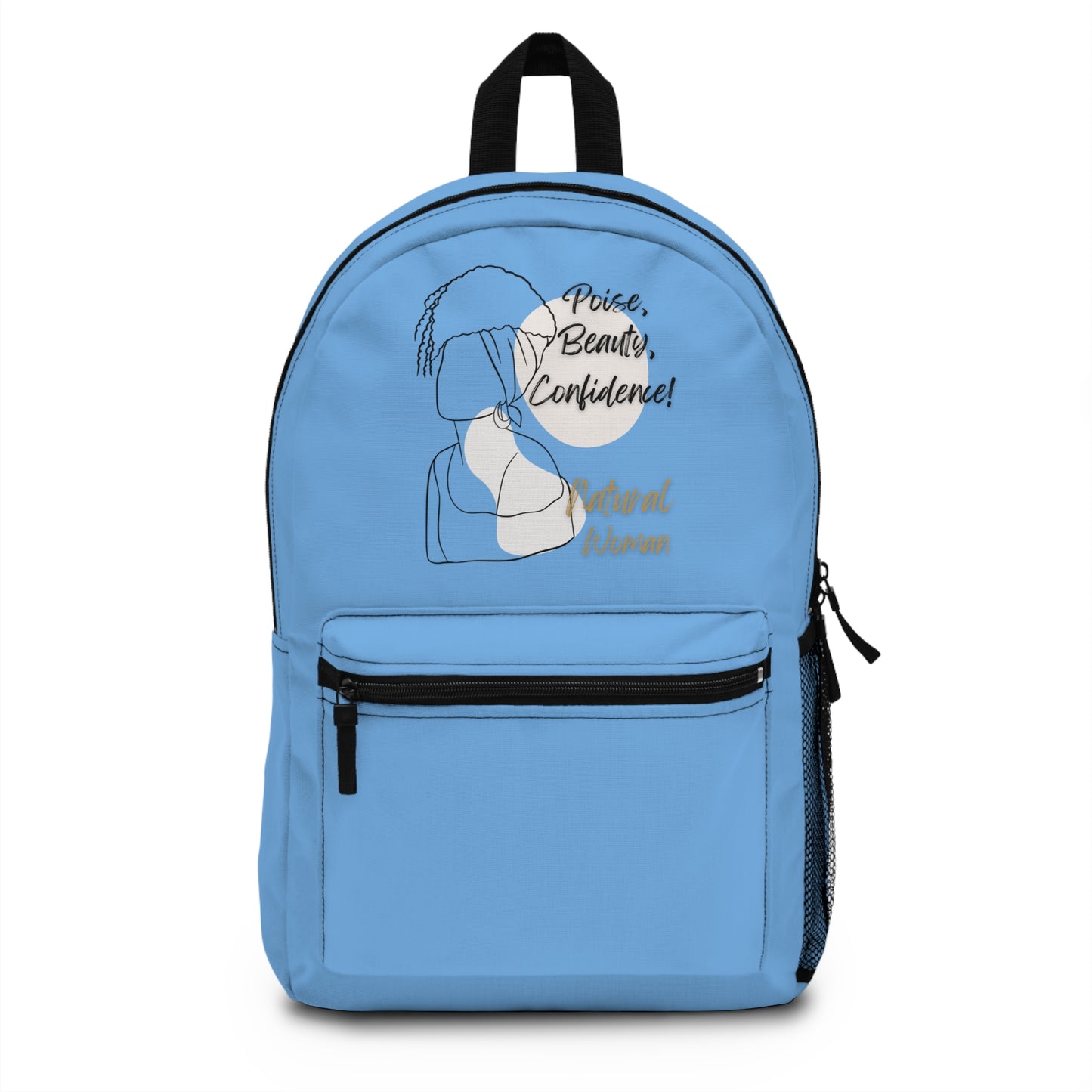 Natural Woman Puff (BL) Backpack LIGHT BLUE