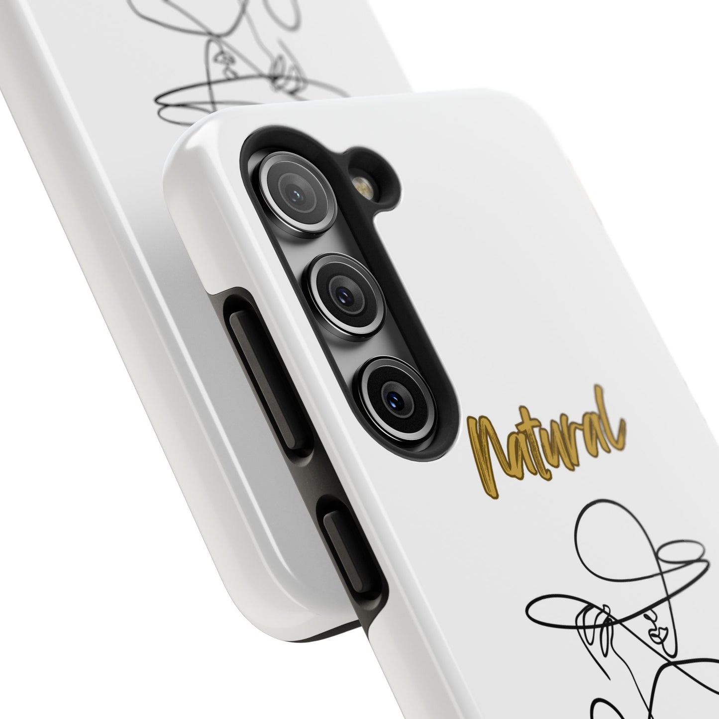 Natural Woman An Original (BL)Tough Phone Cases WHITE