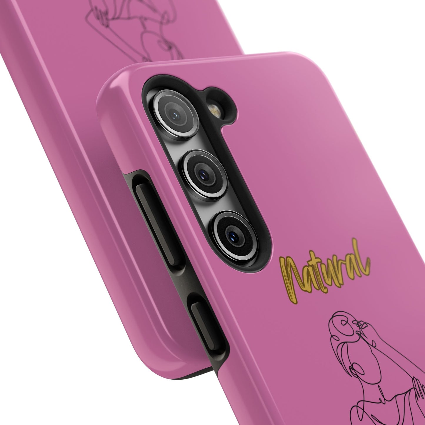 Natural Woman Style (BL)Tough Phone Cases LIGHT PINK