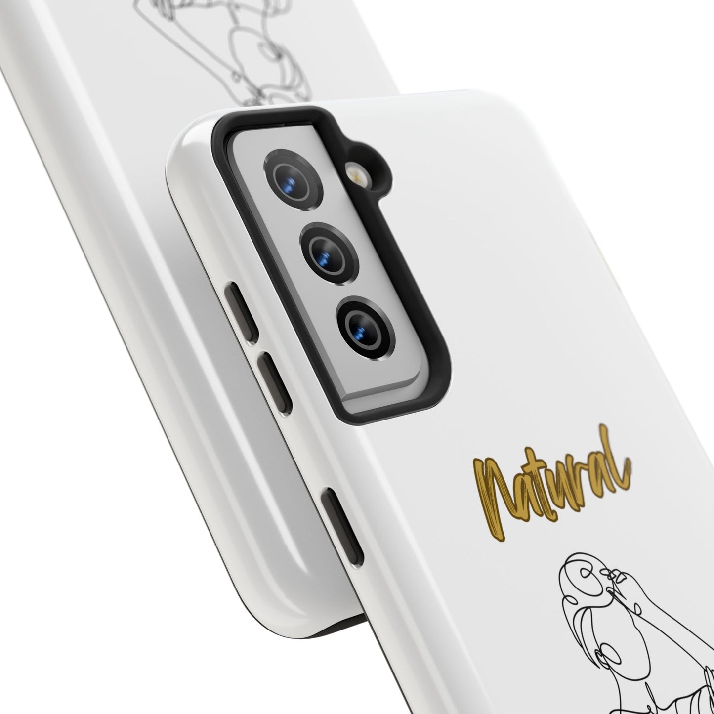 Natural Woman Style (BL)Tough Phone Cases WHITE