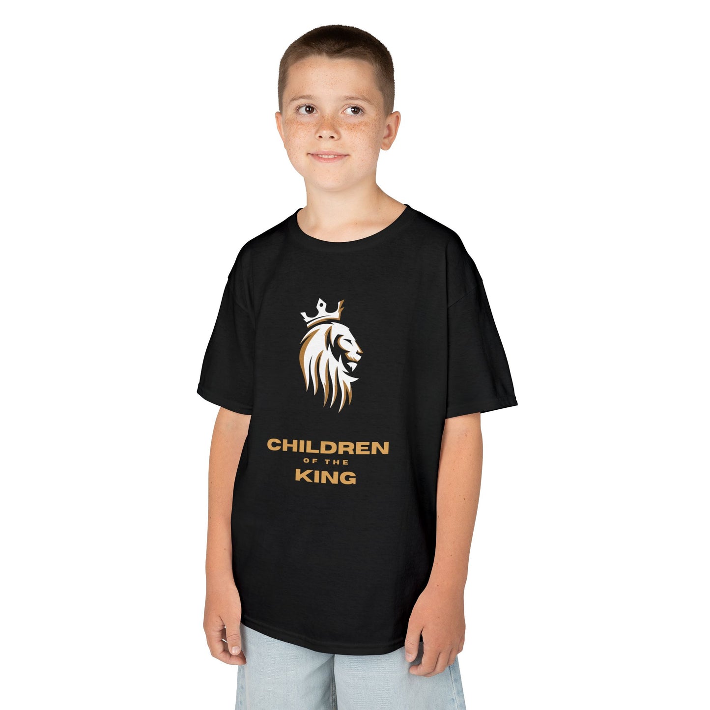 Children of the King Inspirational Kids Cotton T-Shirt (WL)
