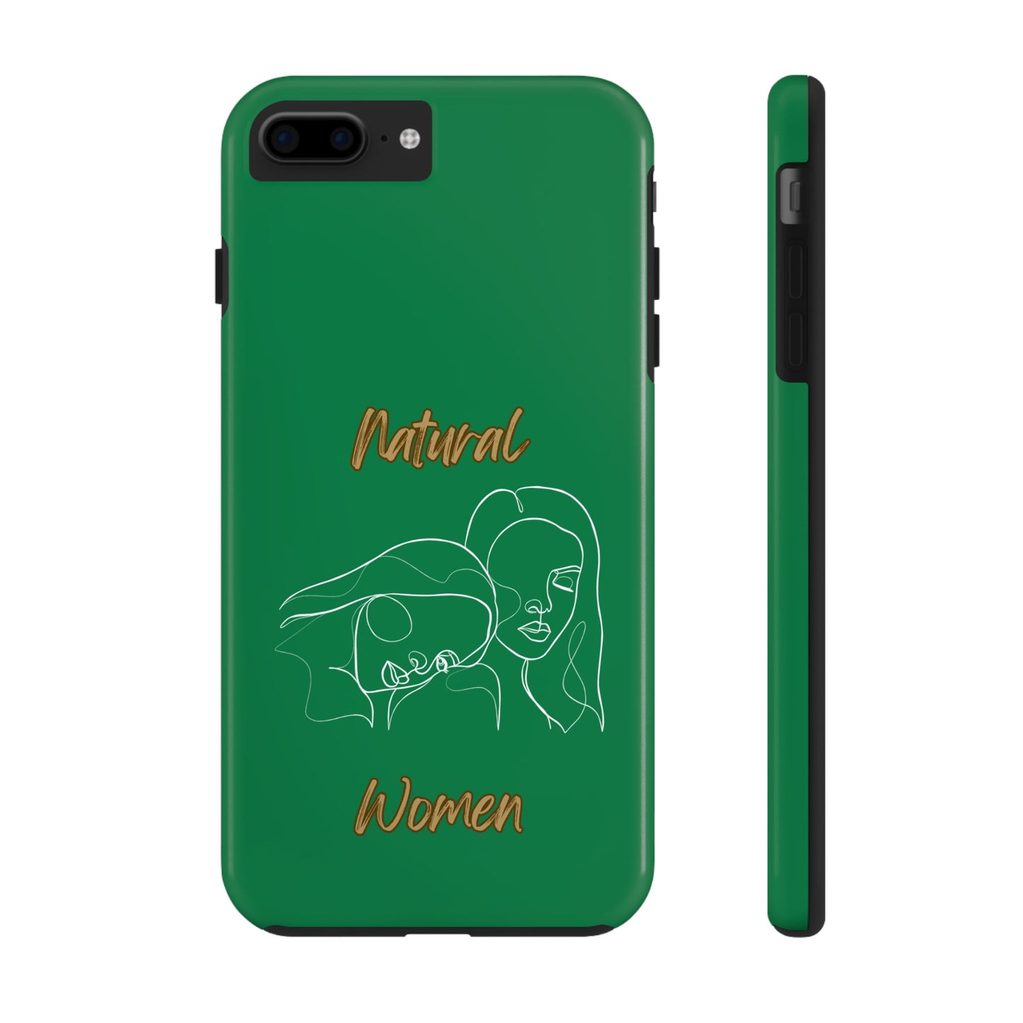 Natural Woman Sisters (WL)Tough Phone Cases DARK GREEN