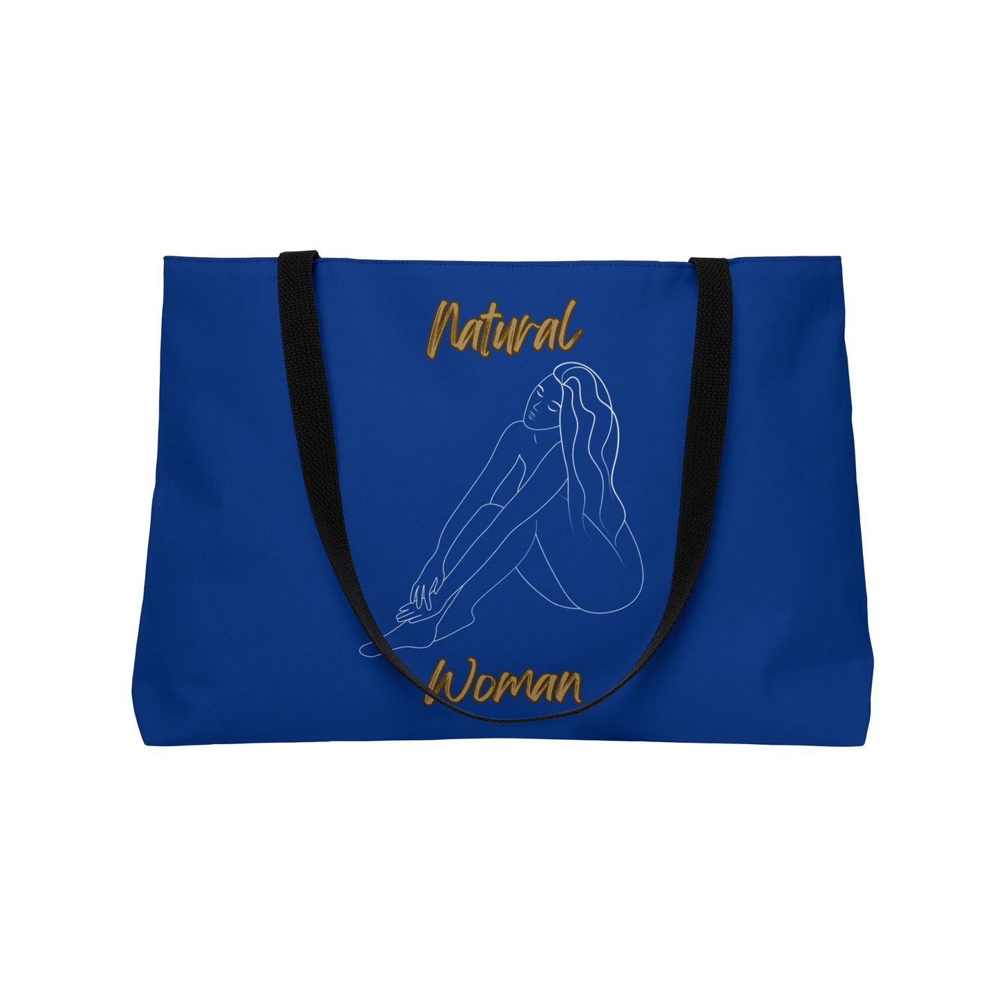 Natural Woman Beauty (WL) Weekender Tote Bag DARK BLUE