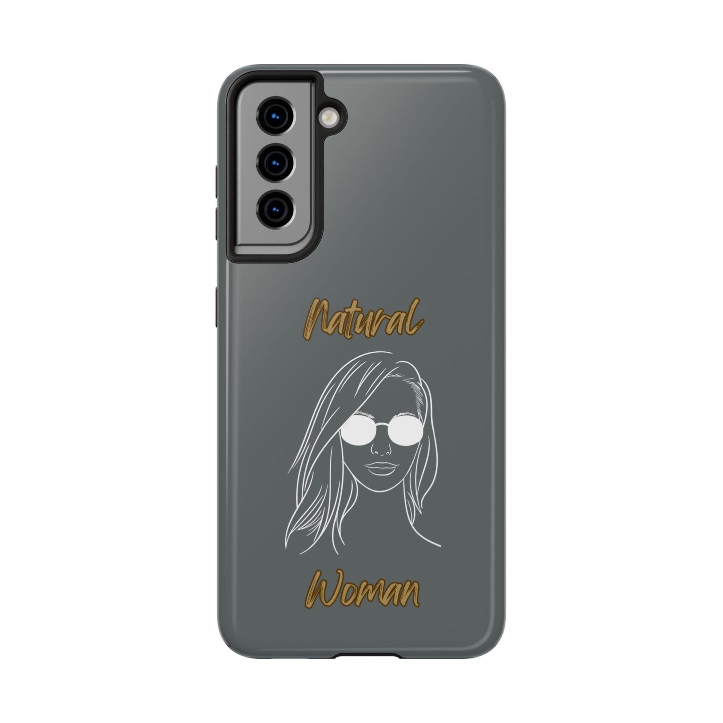 Natural Woman Shades (WL)Tough Phone Cases DARK GREY