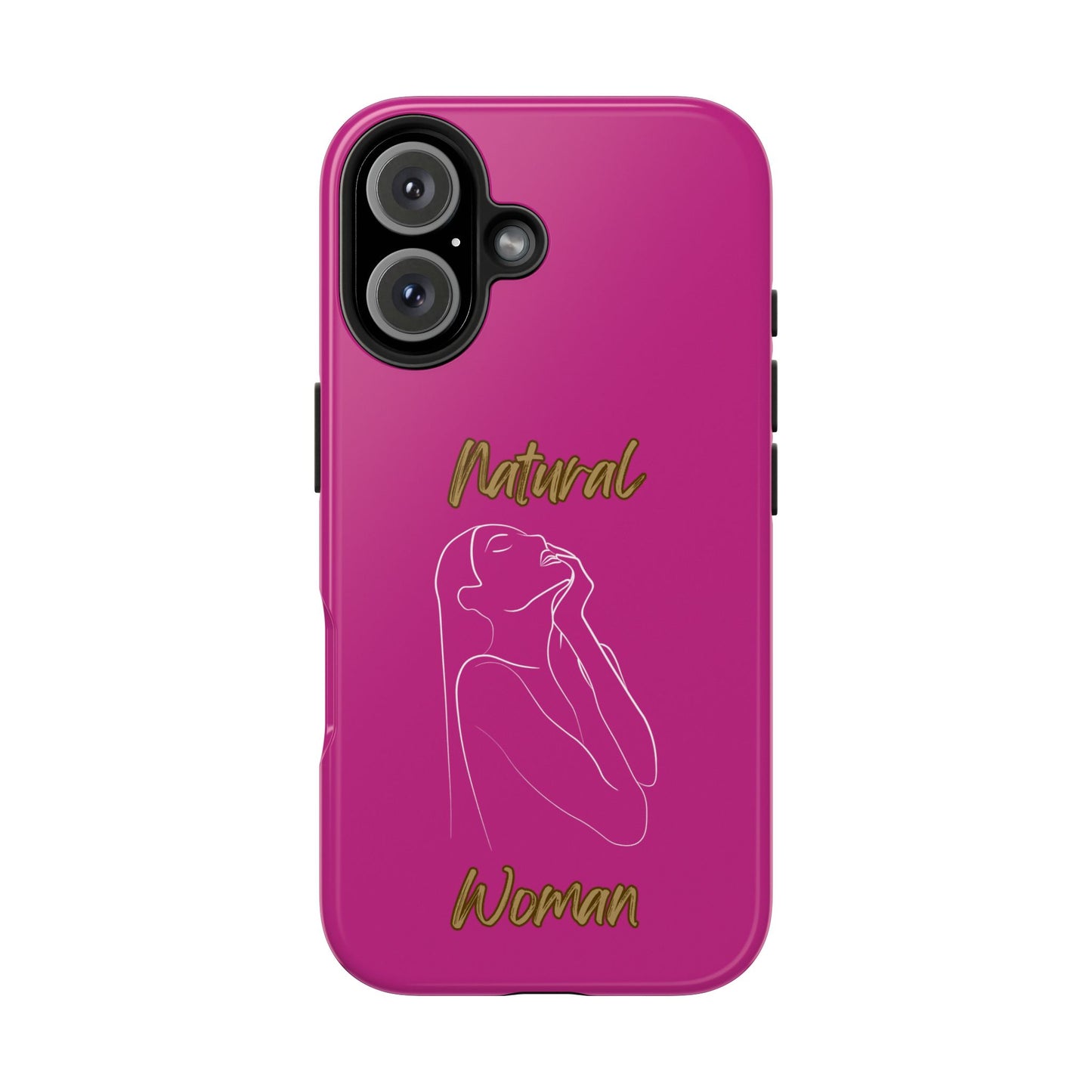 Natural Woman Thank You (WL) Tough Phone Cases PINK
