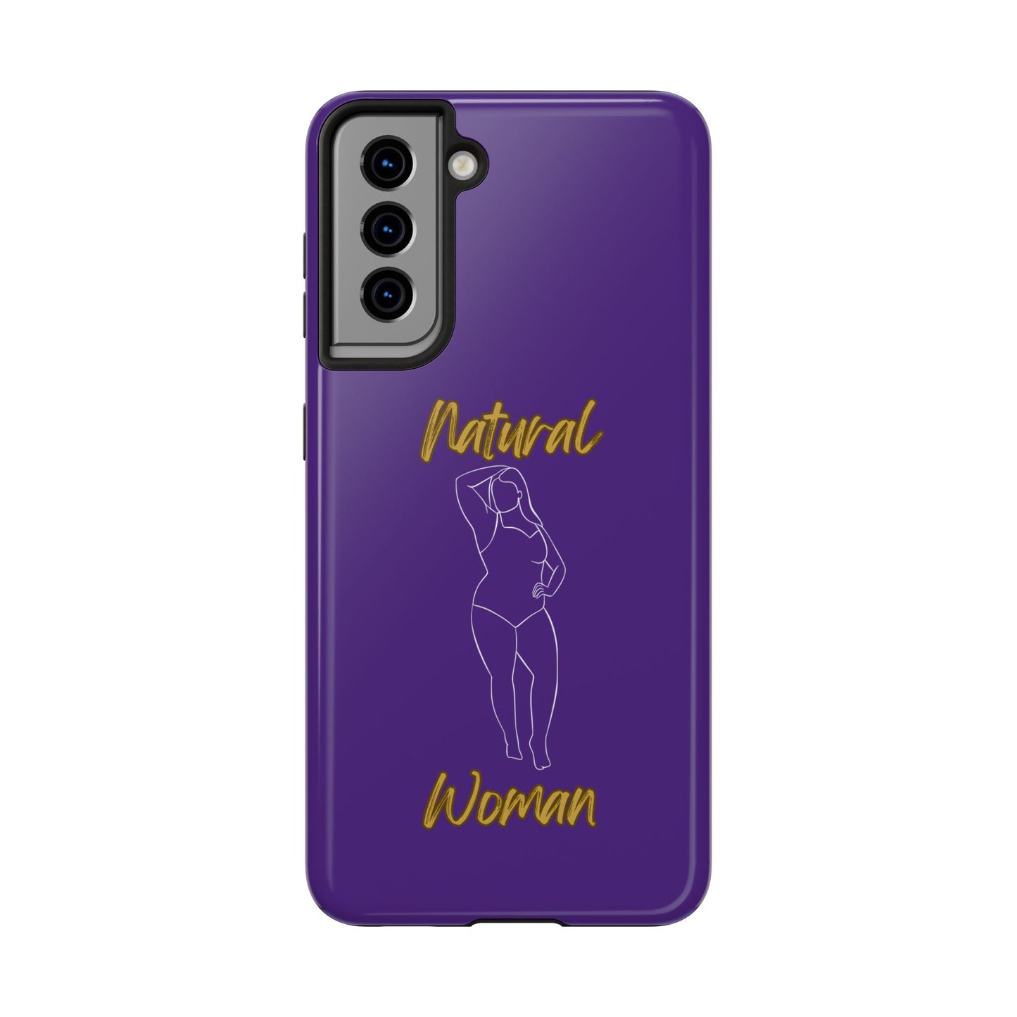 Natural Woman Looking Good (WL)Tough Phone Cases PURPLE