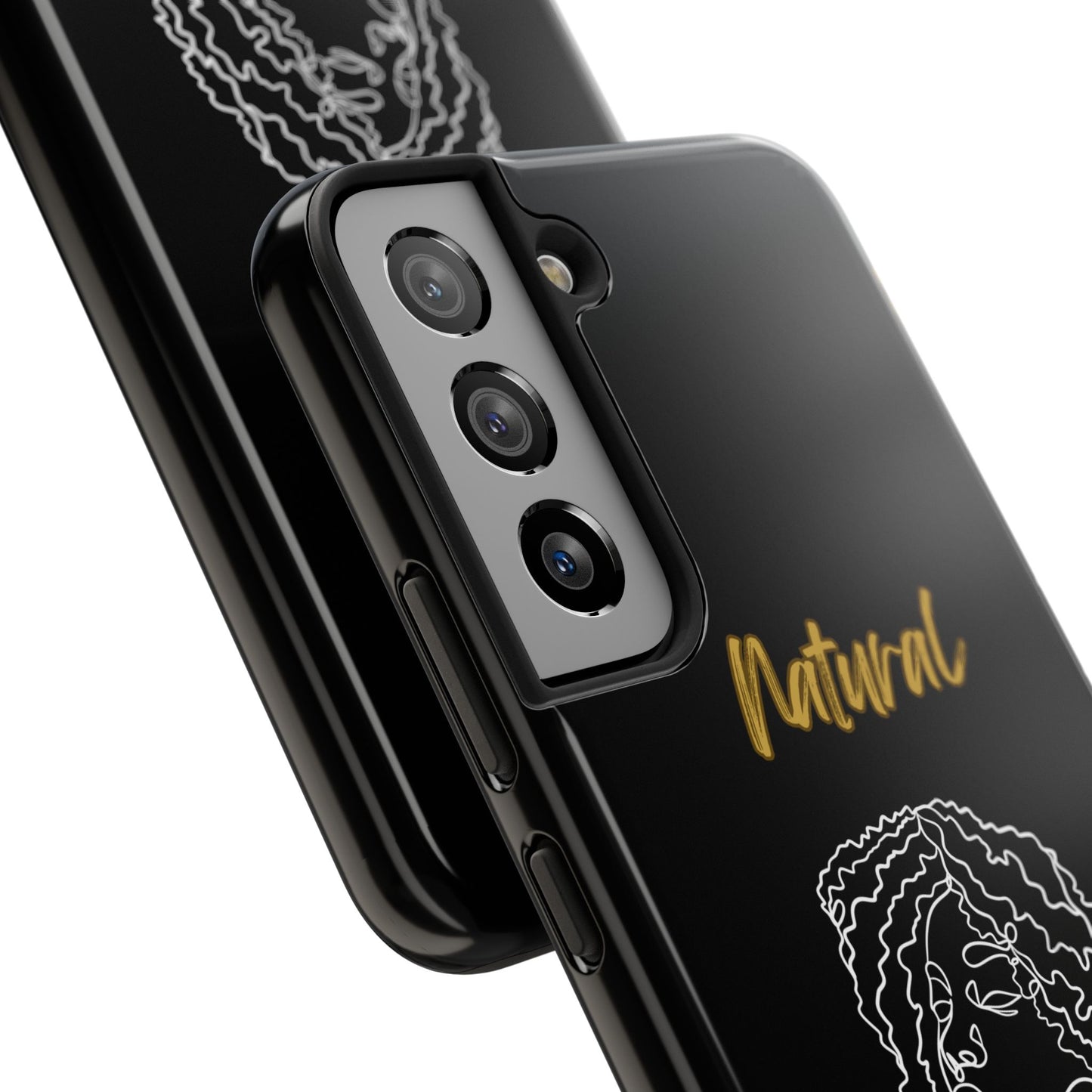 Natural Woman Naturally Me (WL)Tough Phone Cases BLACK