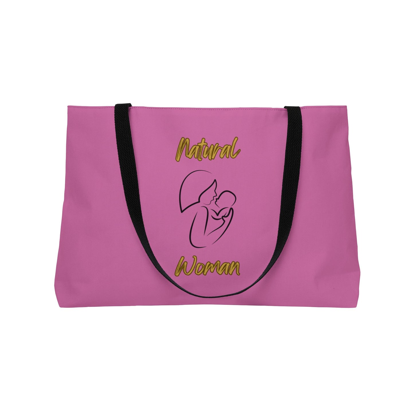 Natural Woman Long Awaited (BL) Weekender Tote Bag LIGHT PINK