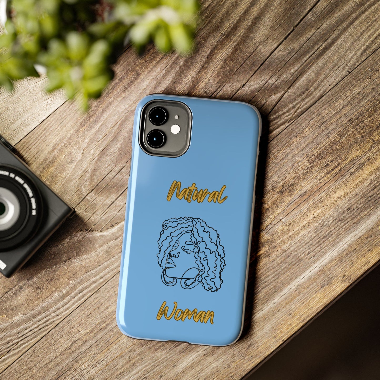 Natural Woman Naturally Me (BL)Tough Phone Cases LIGHT BLUE