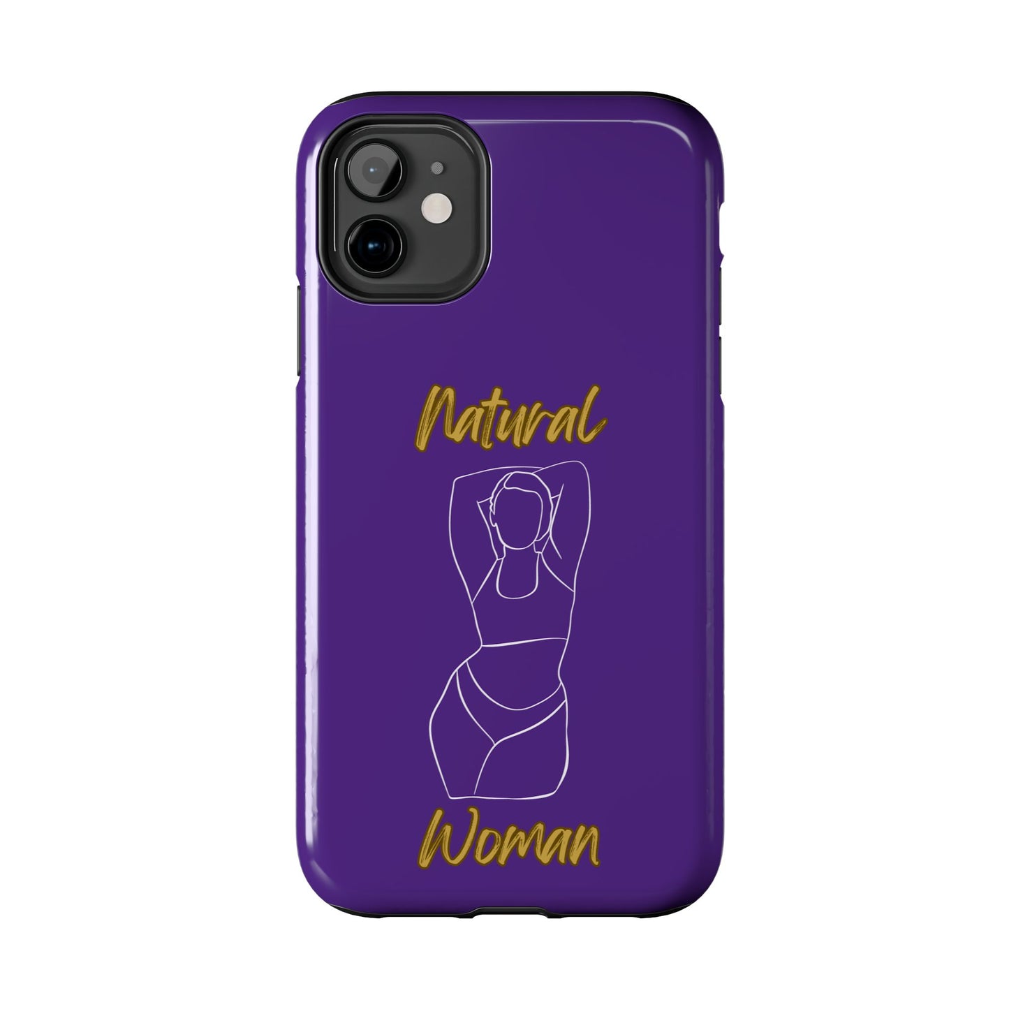 Natural Woman I Love Me (WL)Tough Phone Cases PURPLE