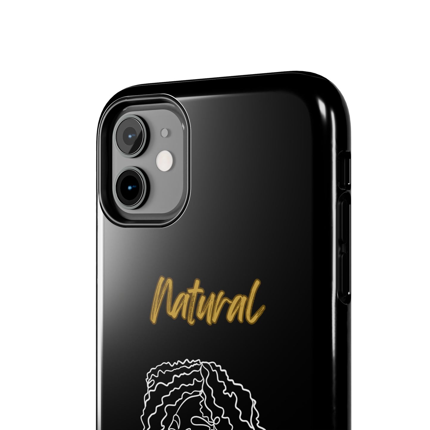Natural Woman Naturally Me (WL)Tough Phone Cases BLACK