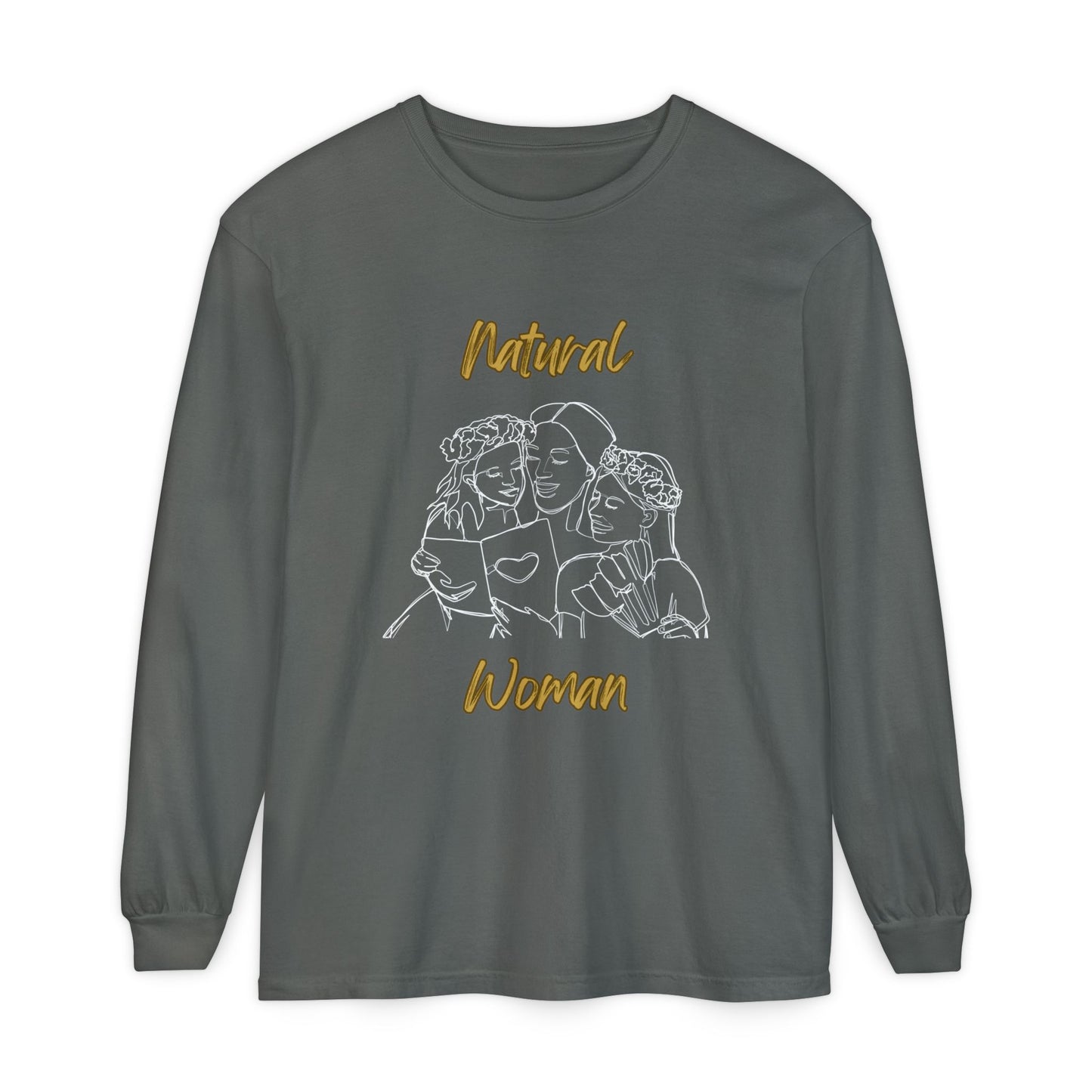 Natural Woman Me & My Girls (WL) Long Sleeve T-Shirt