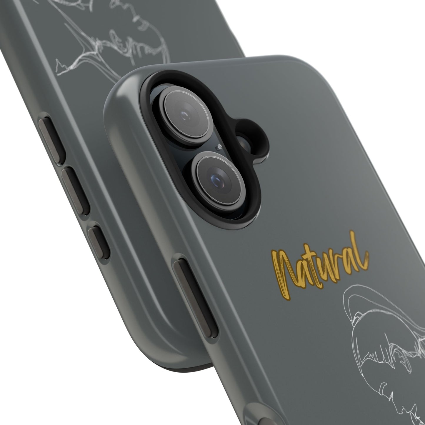 Natural Woman New Life (WL)Tough Phone Cases DARK GREY