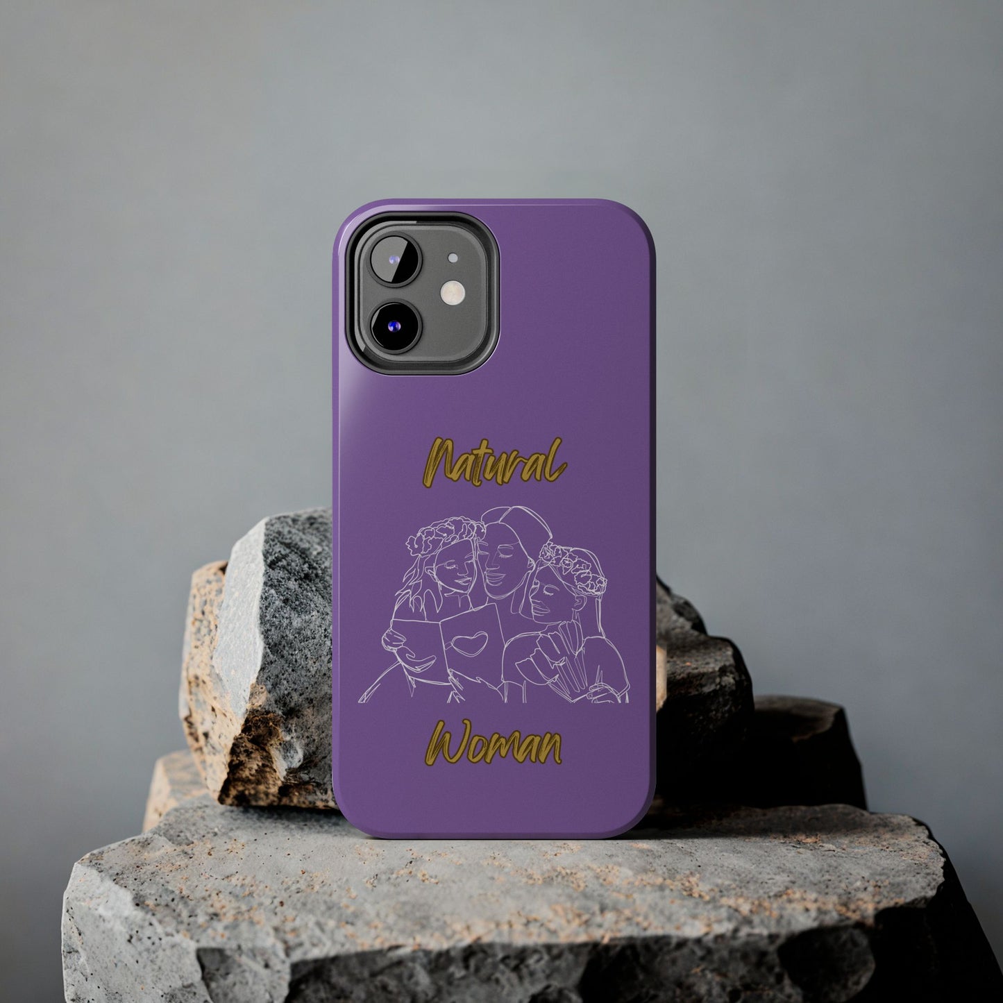 Natural Woman Me & My Girls (WL)Tough Phone Cases LIGHT PURPLE