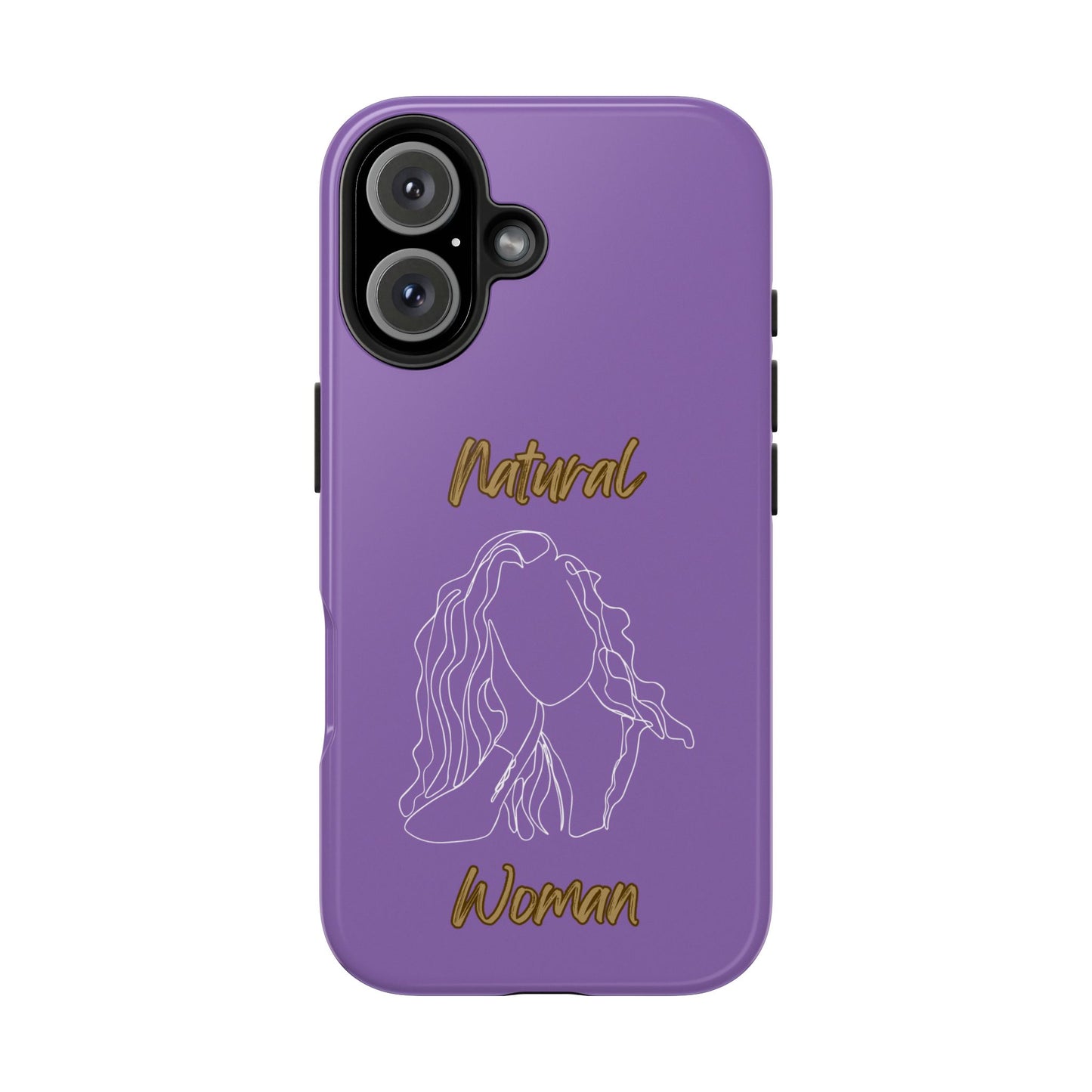 Natural Woman Relaxed (WL) Tough Phone Cases LIGHT PURPLE