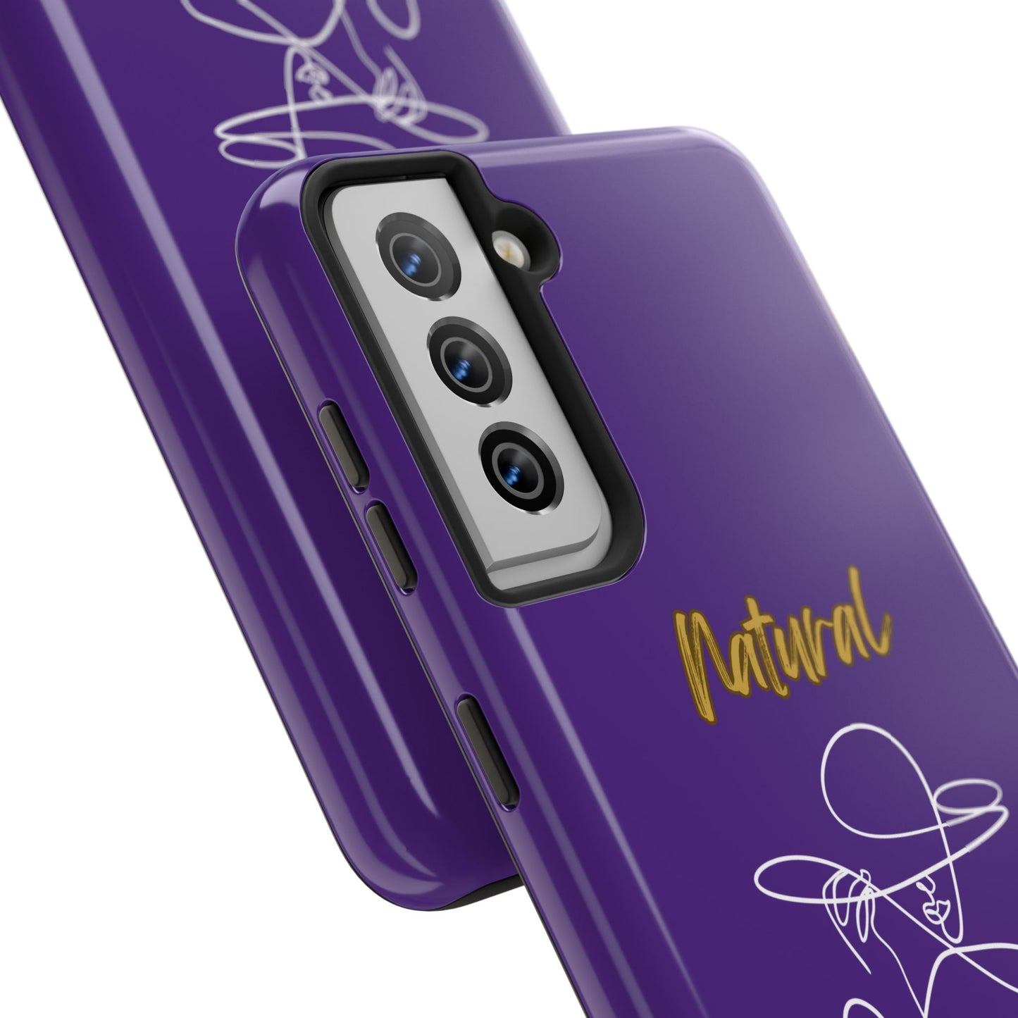 Natural Woman An Original (WL)Tough Phone Cases PURPLE